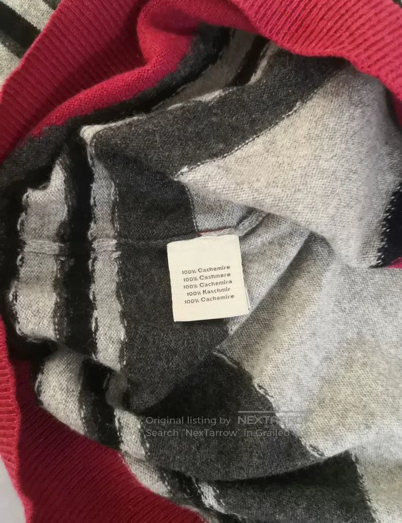 Hermes Hermes Cashmere sweater knit, autumn mountains pattern, st Size US M / EU 48-50 / 2 - 4 Thumbnail
