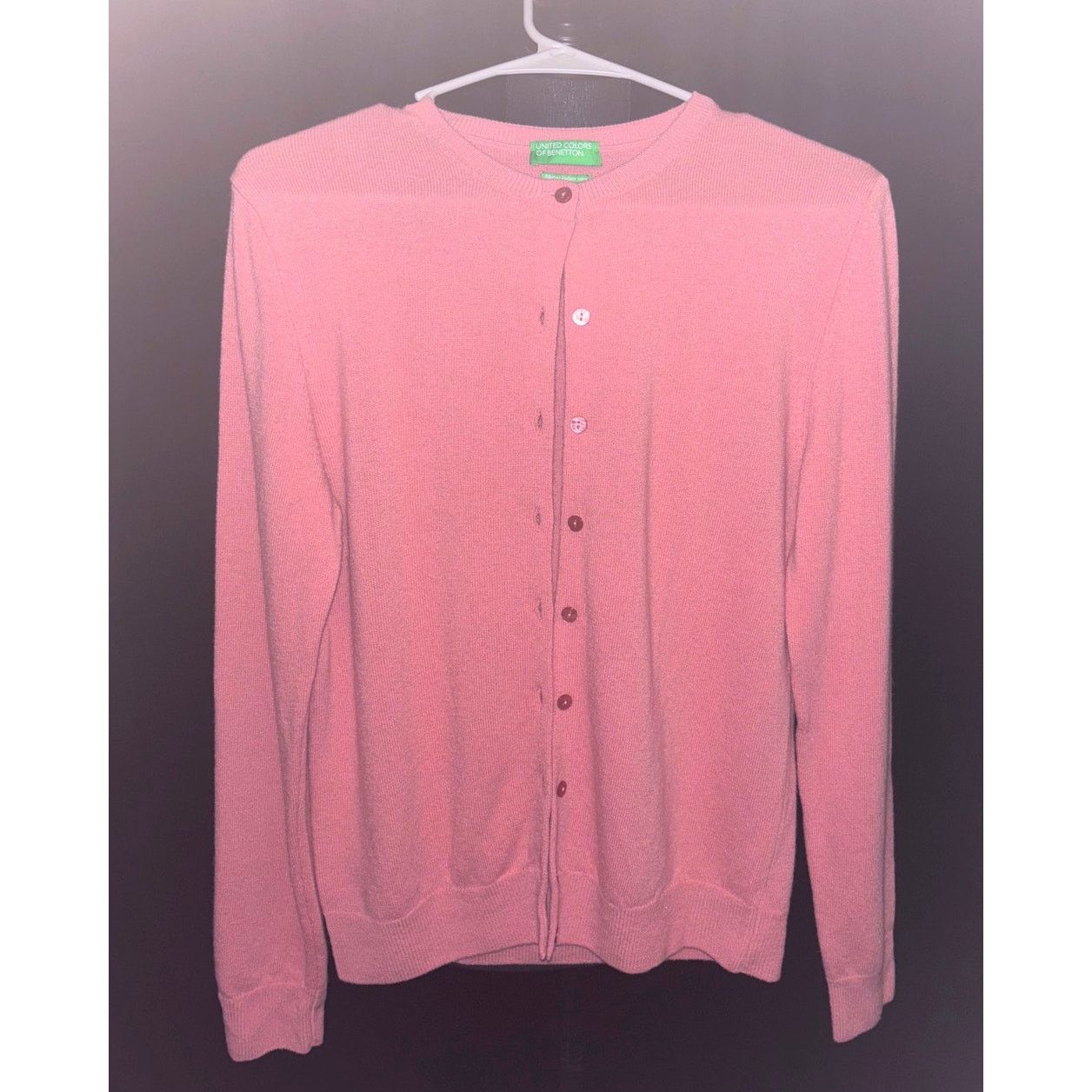 United Colors Of Benetton United Colors of Benetton Pink Cardigan Size S / US 4 / IT 40 - 1 Thumbnail