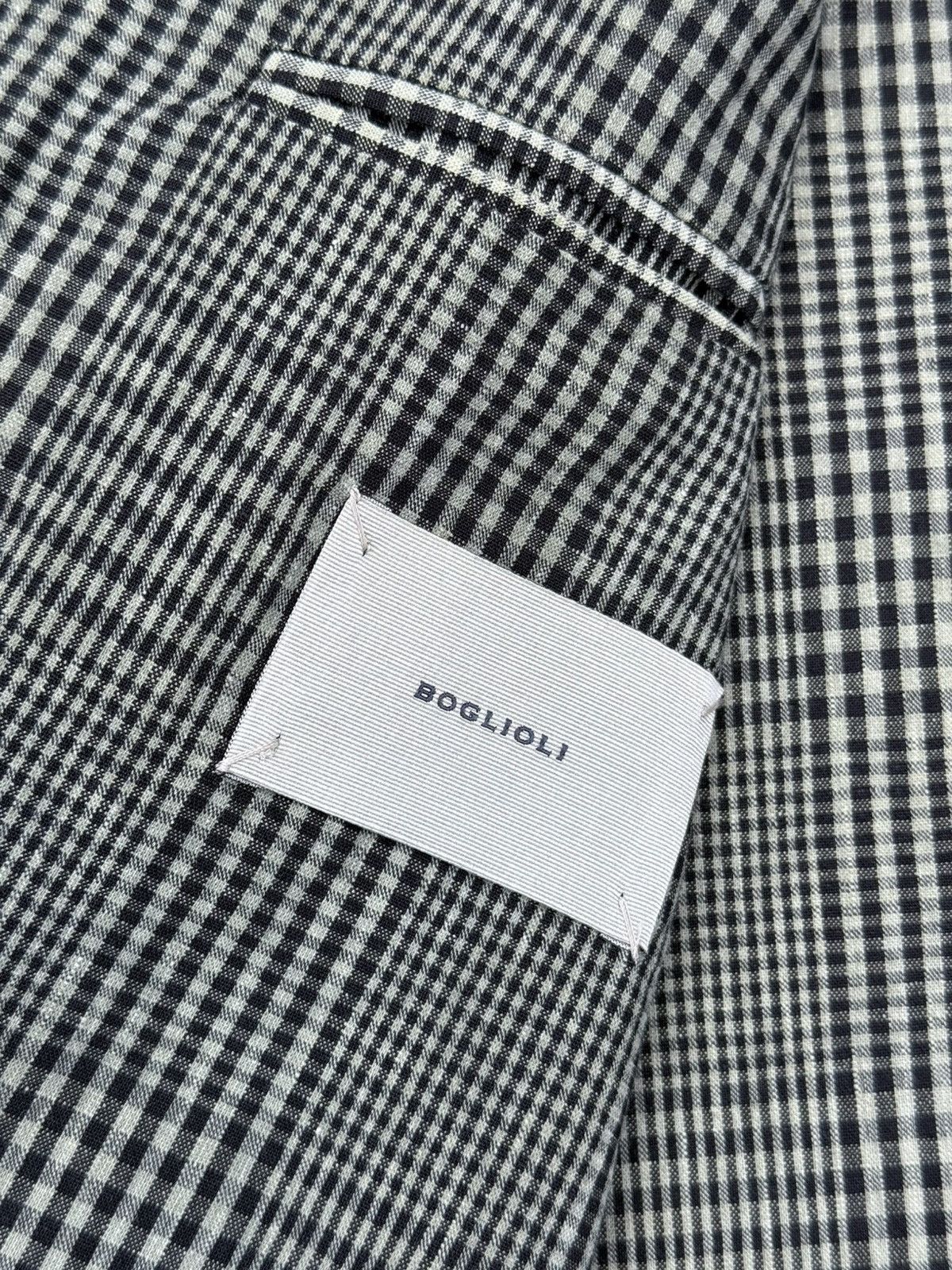 Boglioli Rare! BOGLIOLI "Dover" Checkered Made in ITALY Blazer Jacket Size 48R - 4 Thumbnail