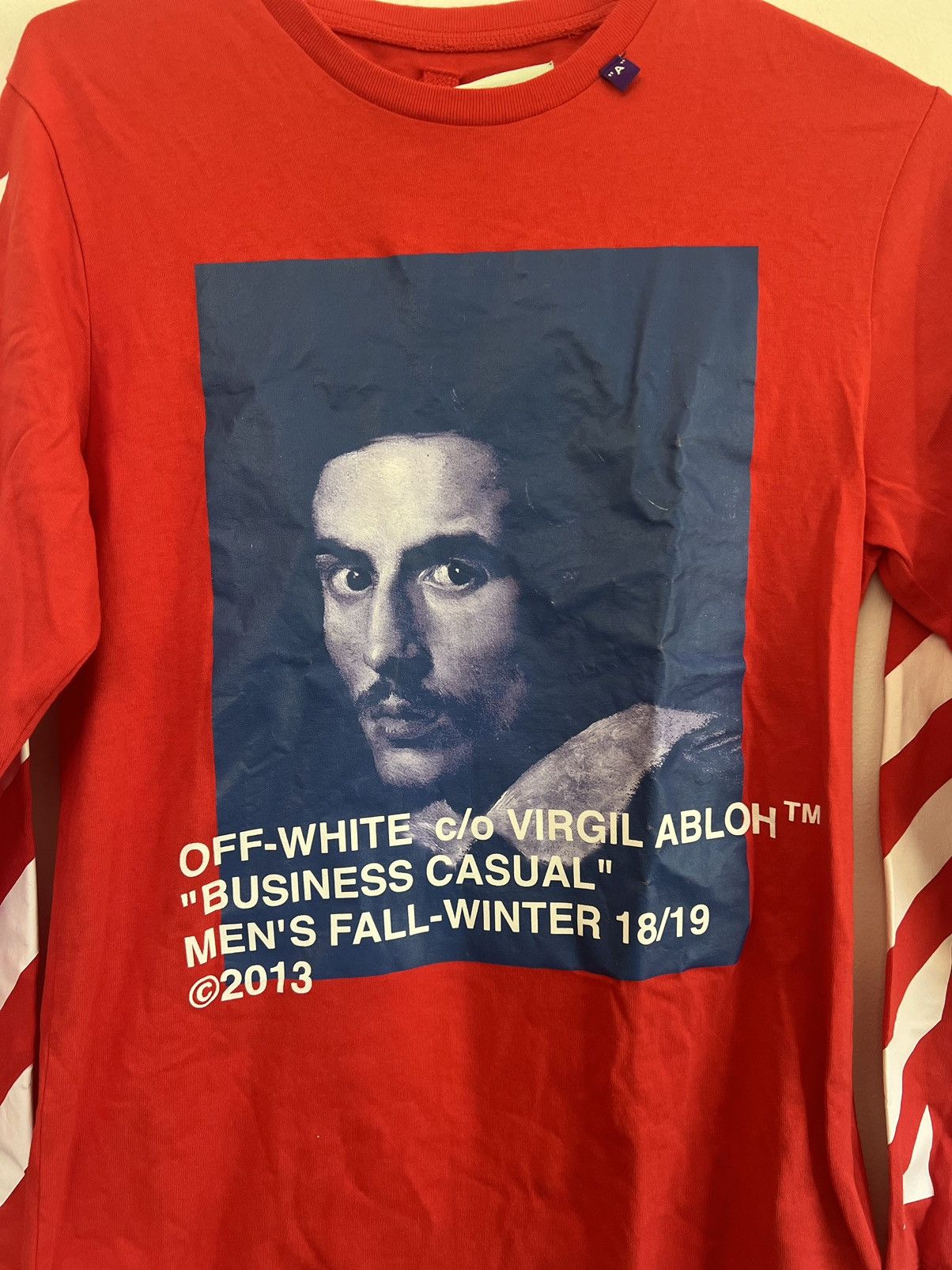 Off-White Off white Bernini Long sleeve TEE Size US S / EU 44-46 / 1 - 4 Thumbnail