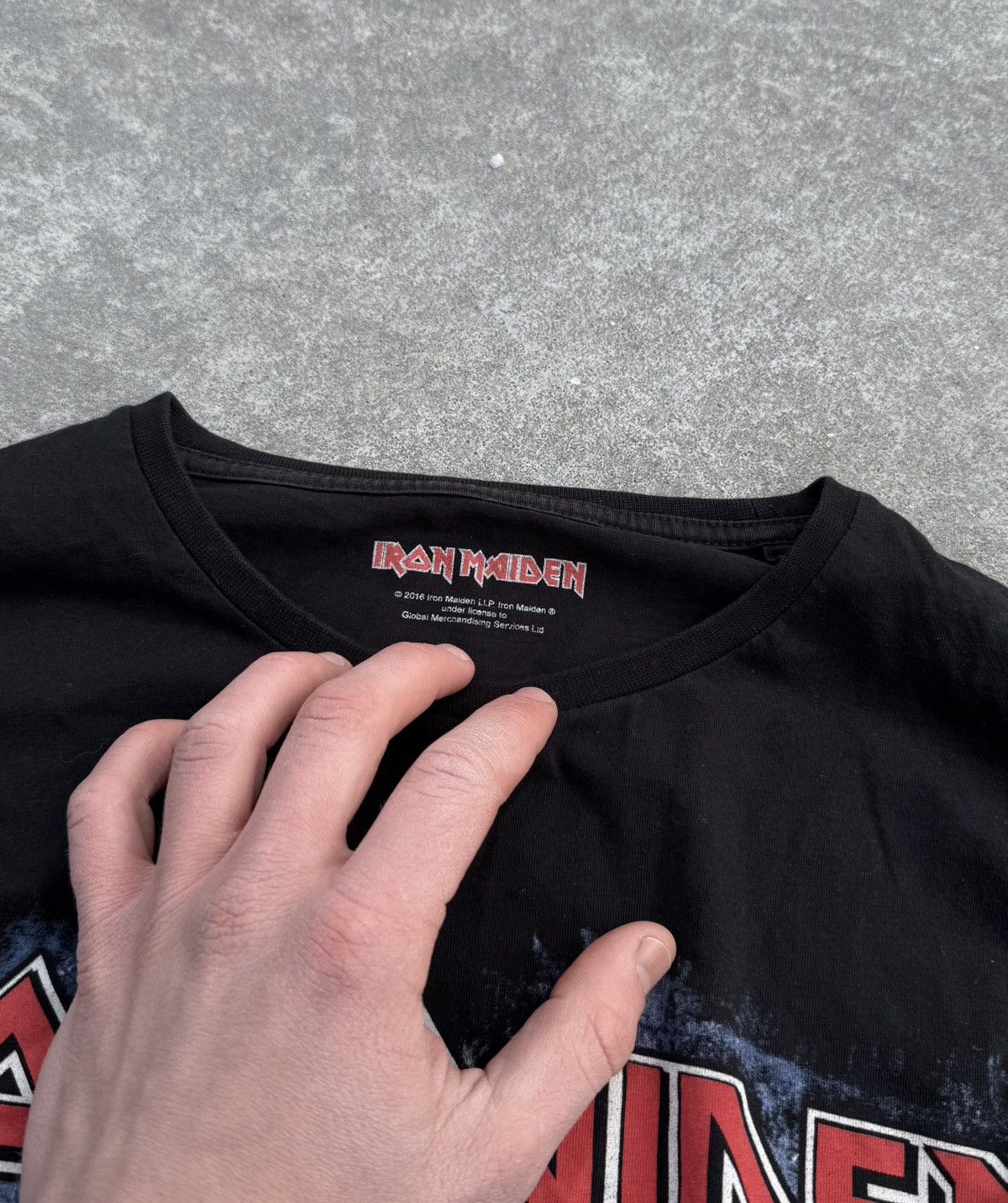 Other Vintage Iron Maiden y2k streetwear punk rock opium t-shirt Size US L / EU 52-54 / 3 - 8 Thumbnail