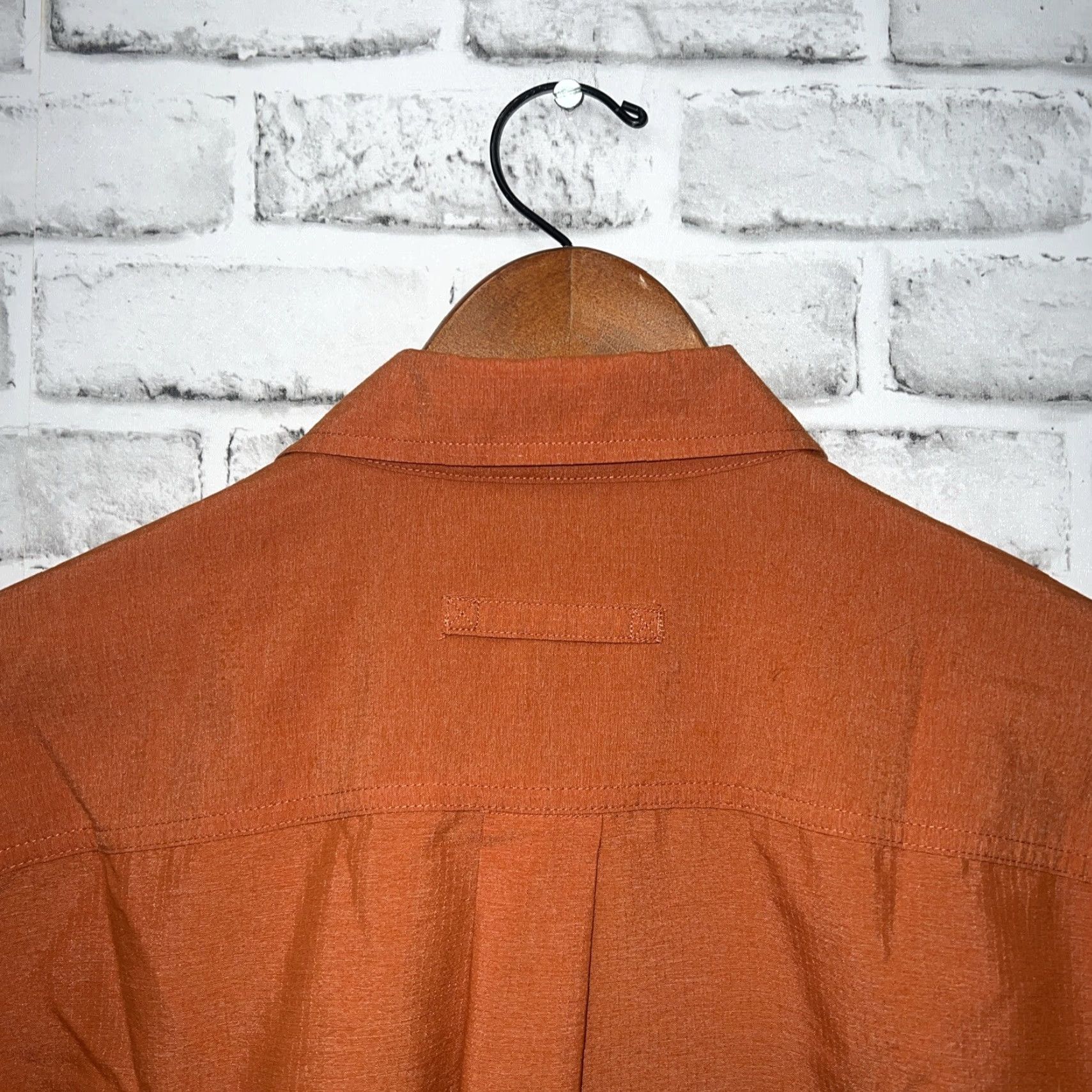 Vintage L.L. Bean Orange Button-Up Shirt Mens Size L Size US L / EU 52-54 / 3 - 5 Thumbnail