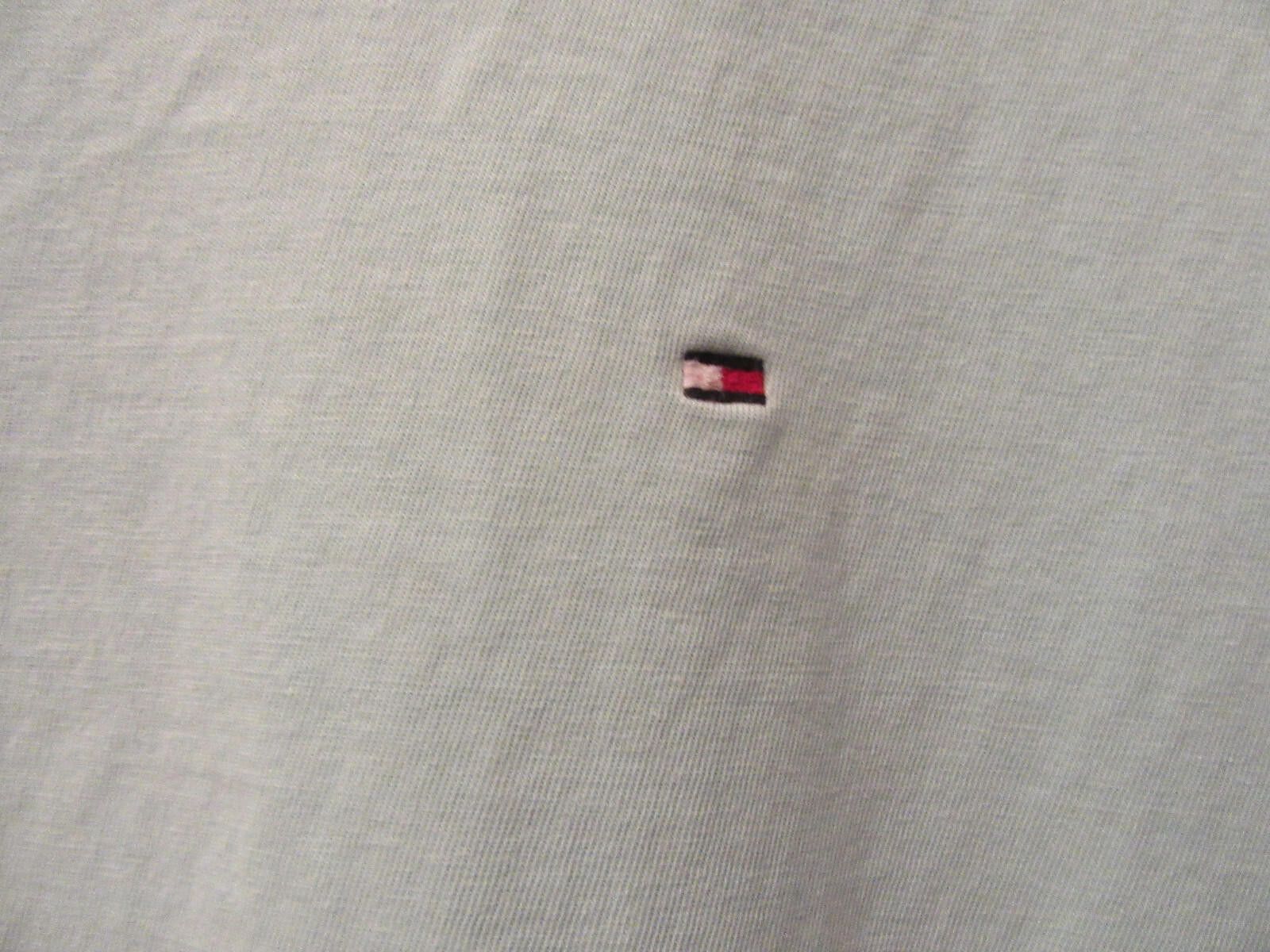 Tommy Hilfiger Tommy Hilfiger Mens Flag Logo T-Shirt Light Blue Size XL Size US XL / EU 56 / 4 - 4 Thumbnail