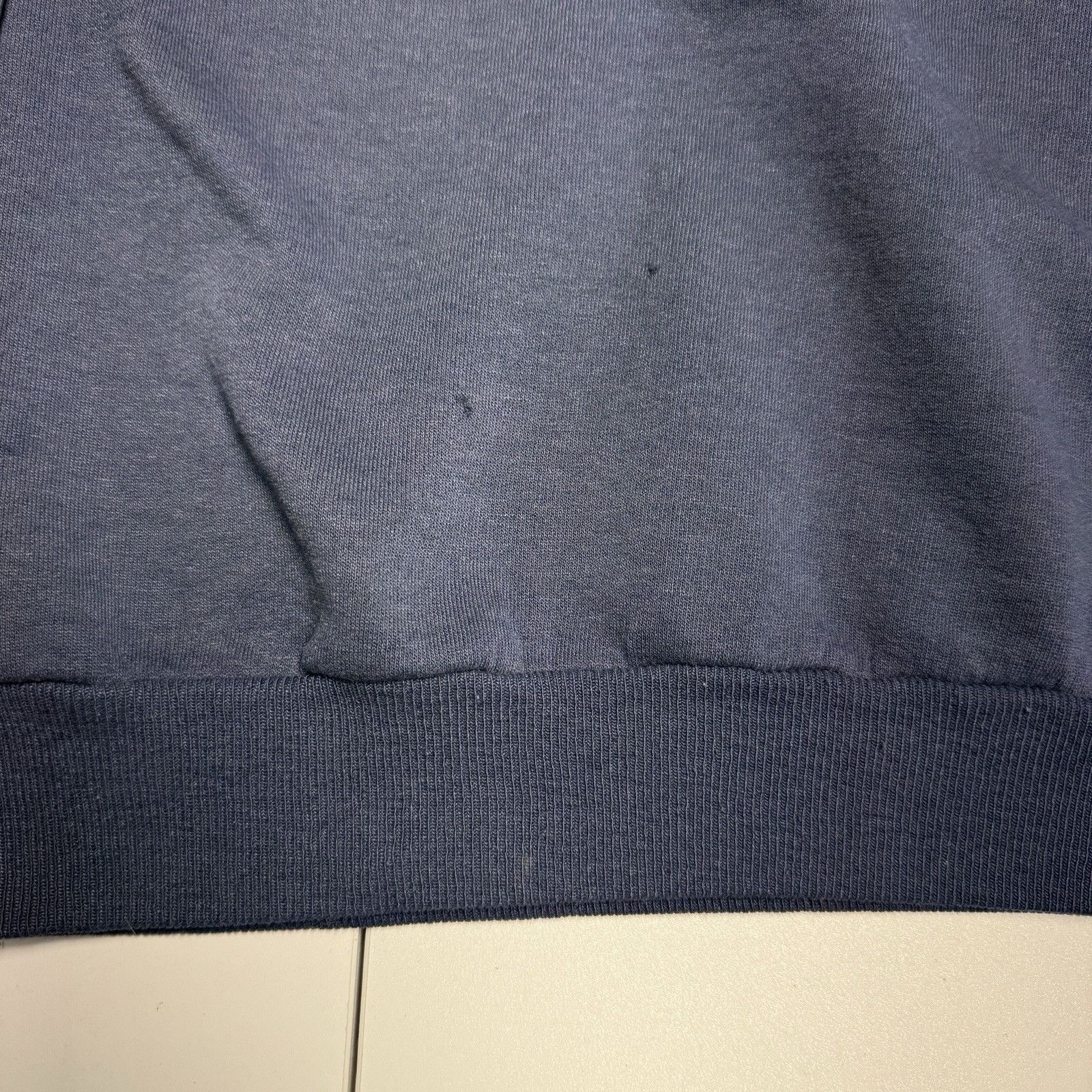 Vintage Vintage USA Hoodie Sweatshirt Mens XL 25.5x26 Faded Blue Y2K Size US XL / EU 56 / 4 - 15 Thumbnail
