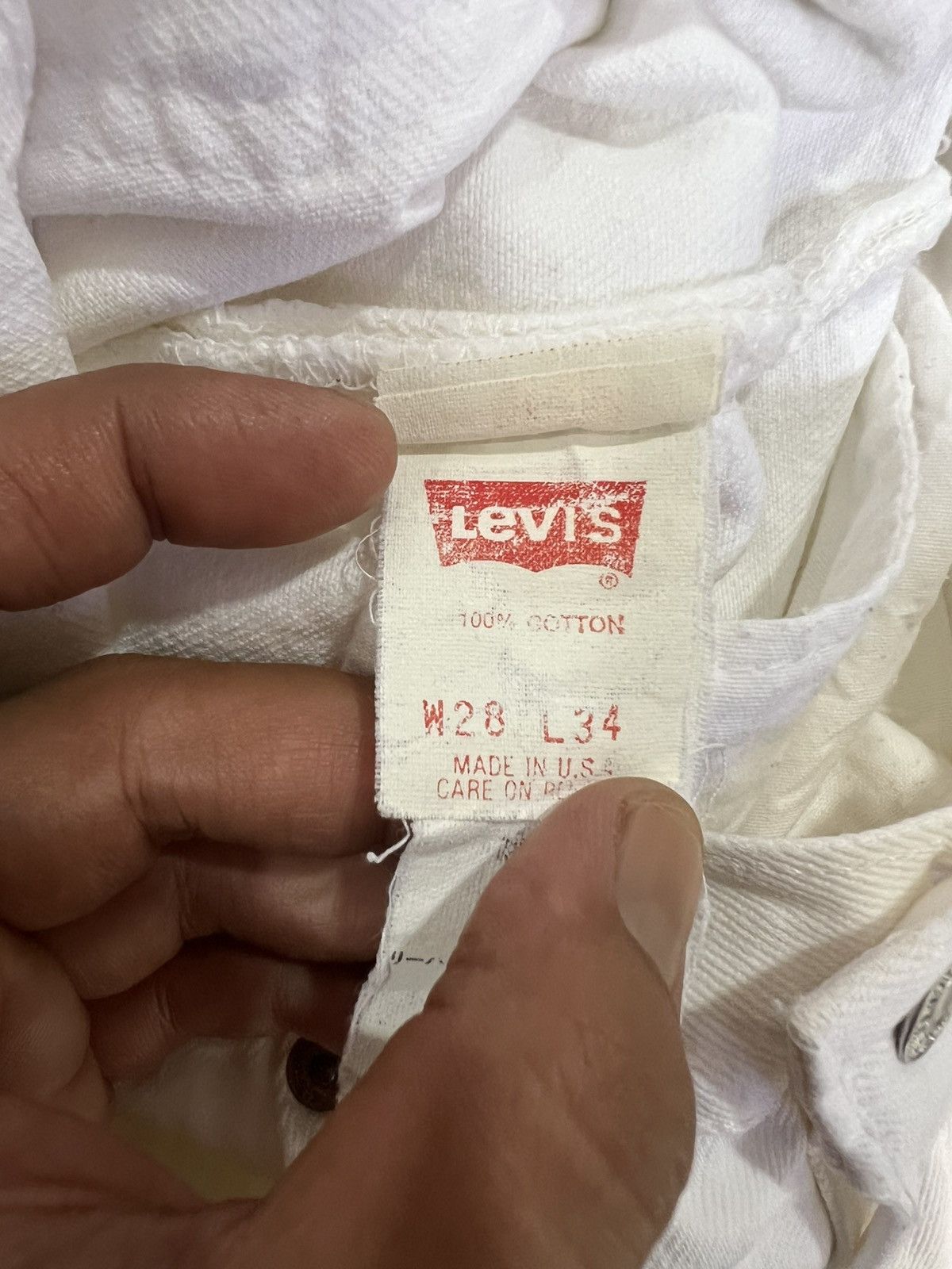 Levi's Vintage Clothing 🔥Vintage Levis 501 Button 552 Denim Size US 28 / EU 44 - 17 Thumbnail