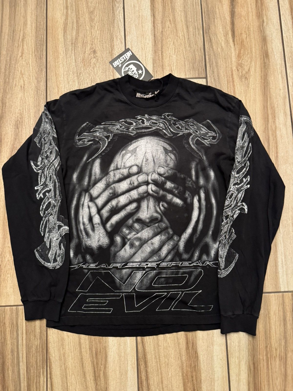 HELLSTAR Hellstar Hear No Evil Long Sleeve Size US S / EU 44-46 / 1 - 1 Thumbnail