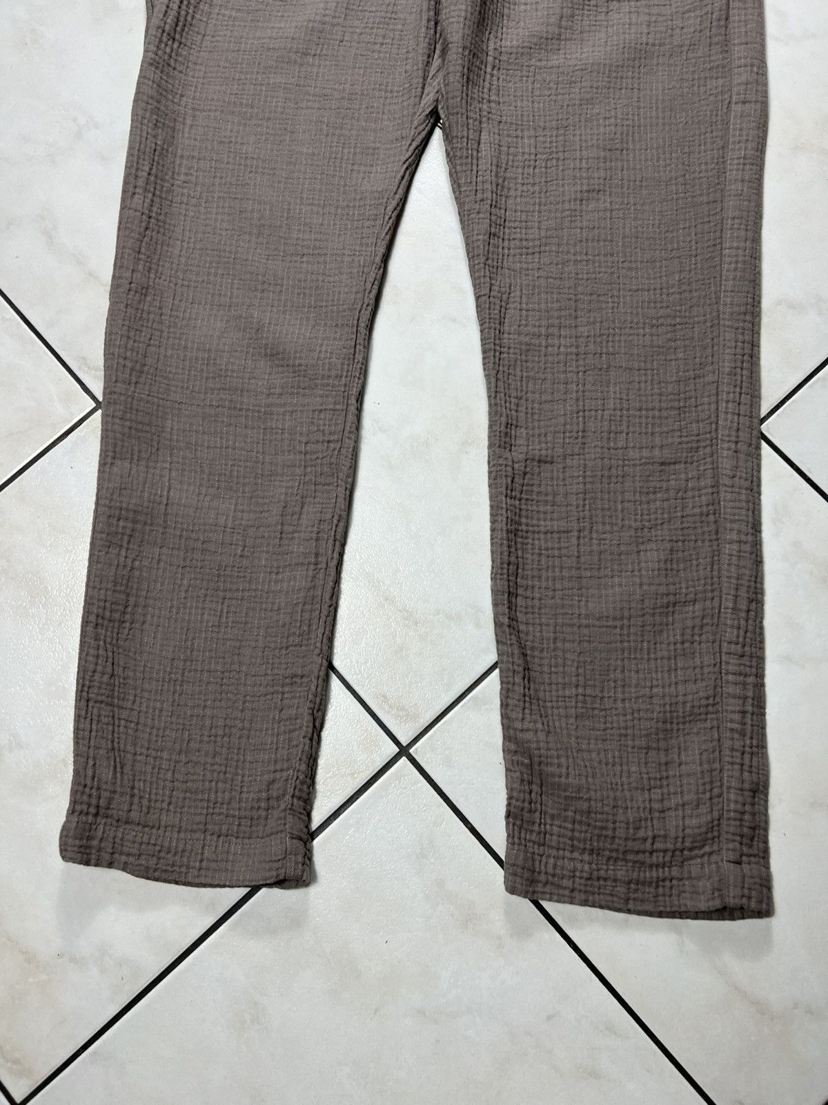 hannes roether Hannes Roether avant garde shrunk patterned pants Size US 34 / EU 50 - 5 Thumbnail