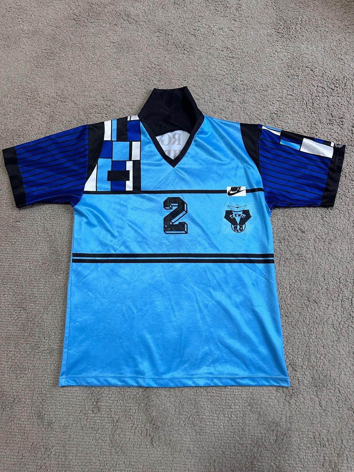 Nike VINTAGE NIKE 1980'S FOOTBALL NIKE SOOCER JERSEY SHIRT Size US L / EU 52-54 / 3 - 1 Thumbnail