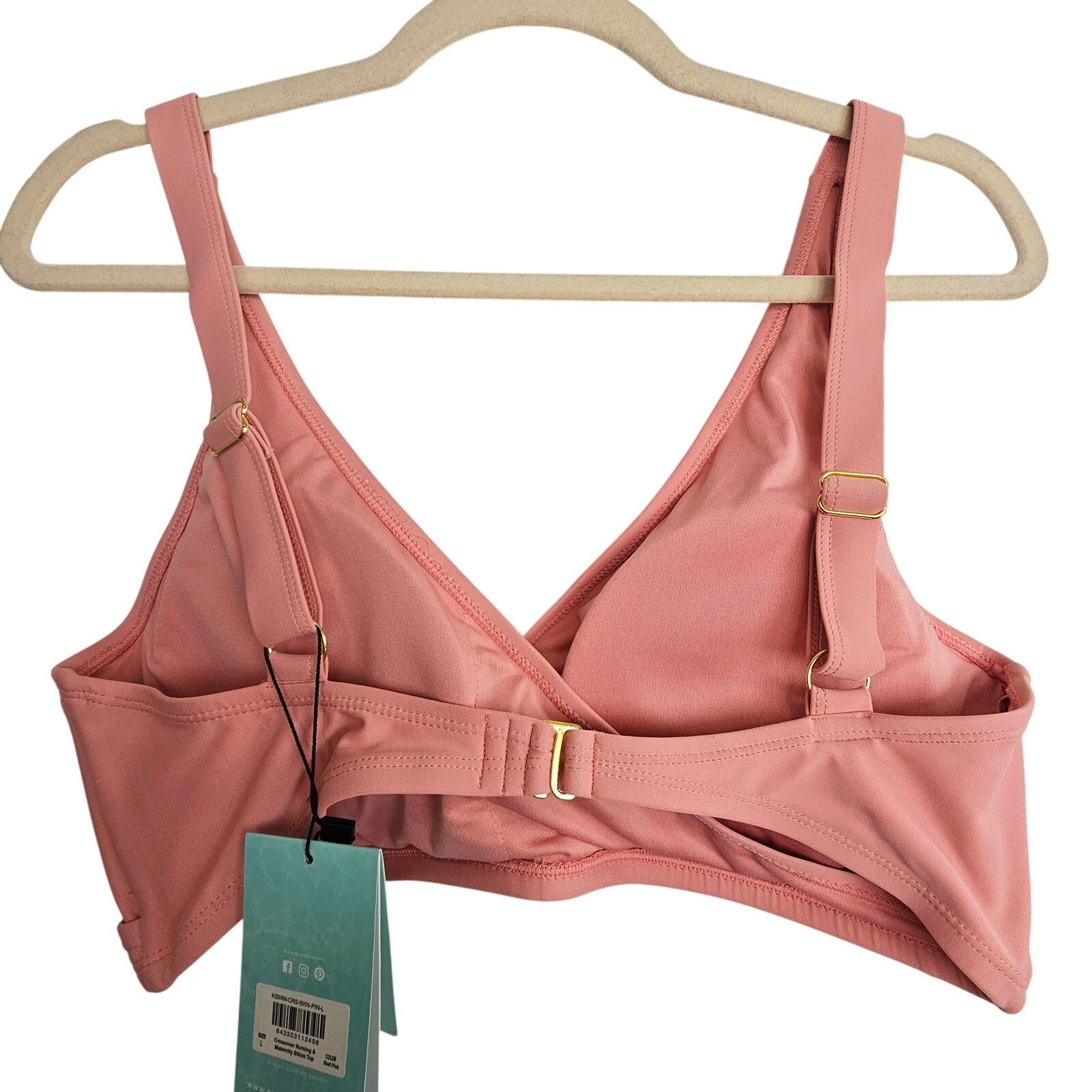 KIN Kindred Bravely Crossover Nursing Bra Sz L Maternity Bikini Size L / US 10 / IT 46 - 7 Thumbnail