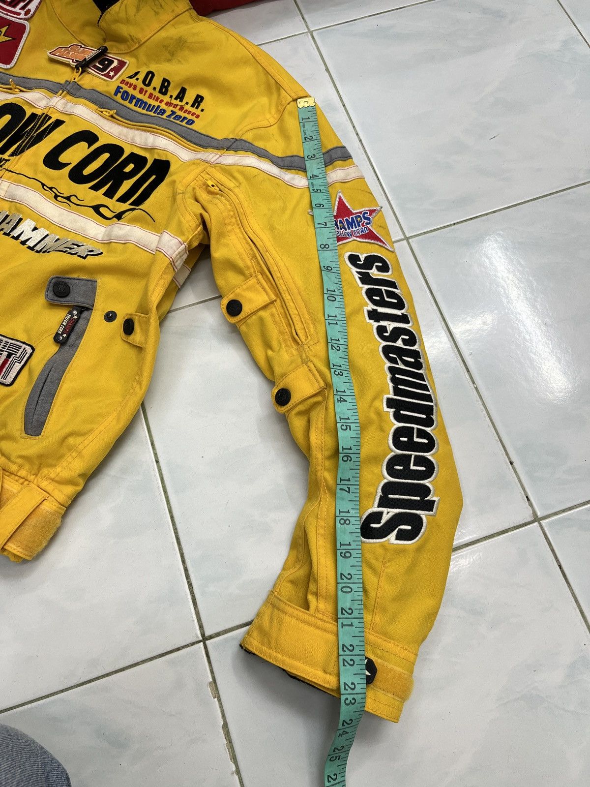 YELLOW CORN 🔥🔥🔥STEALS YELLOW CORN SLEDGE HAMMER RACING JACKET Size US M / EU 48-50 / 2 - 23 Thumbnail