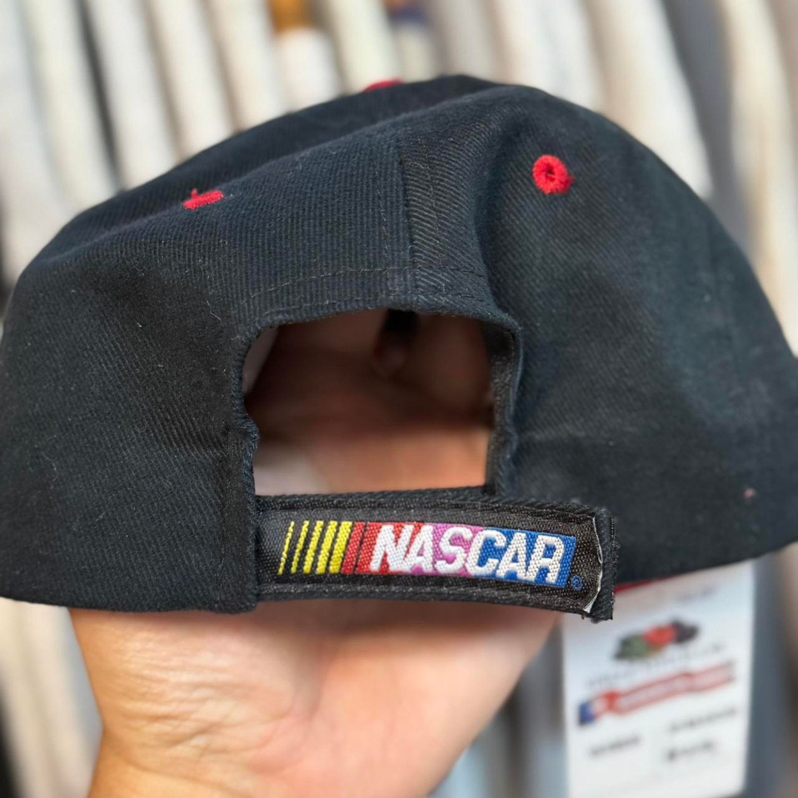 NASCAR × Vintage Vintage 90s NASCAR Bud Racing Velcro Cap Size ONE SIZE - 4 Thumbnail