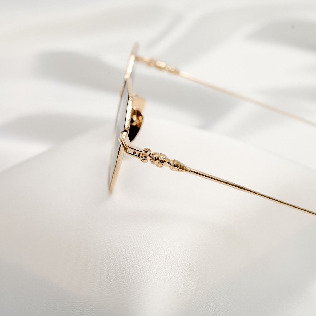 Chrome Hearts CHROME HEARTS EVACULATION MATTE BLACK/GOLD PLATED SUNGLASSES Size ONE SIZE - 3 Thumbnail