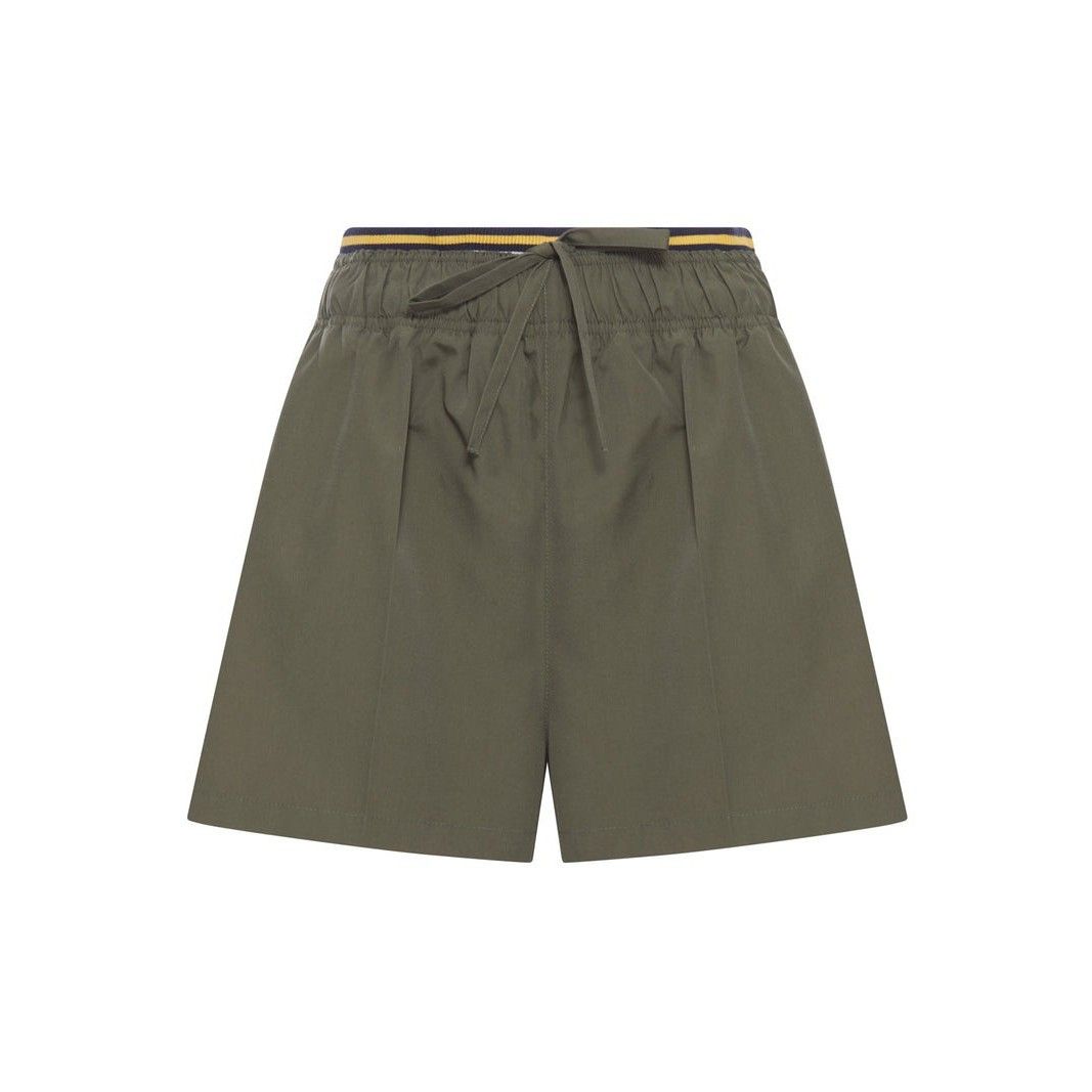 Prada PRADA Green Polyester Shorts New & Authentic (Women's size:I Size 26" / US 2 / IT 38 - 1 Thumbnail