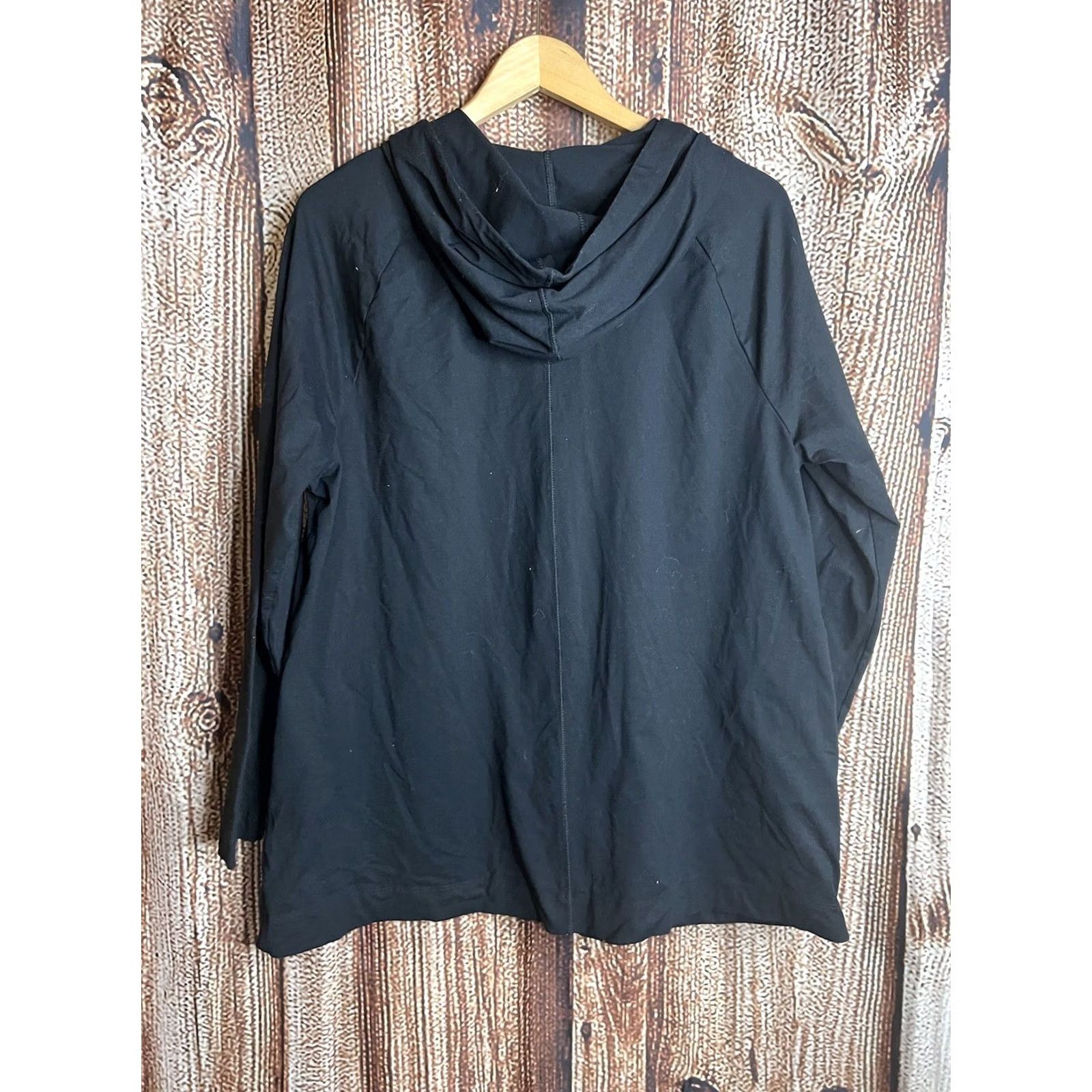 J. Jill J Jill Fit Track Jacket Black XL Sport Out & About Size XL / US 12-14 / IT 48-50 - 3 Thumbnail
