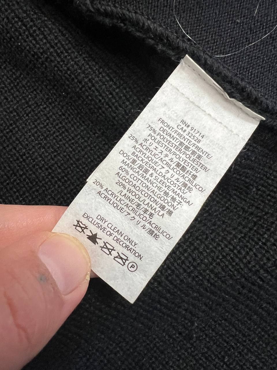 Armani Exchange Rick Owens style Armani fur Black Moto Jacket Size US M / EU 48-50 / 2 - 13 Thumbnail