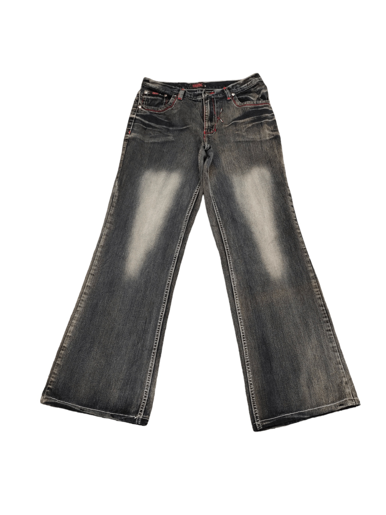 Hysteric Glamour Flare Jeans B2K Clawmark Faded Denim Boot Cut Ifsixwasnine Size US 32 / EU 48 - 10 Thumbnail