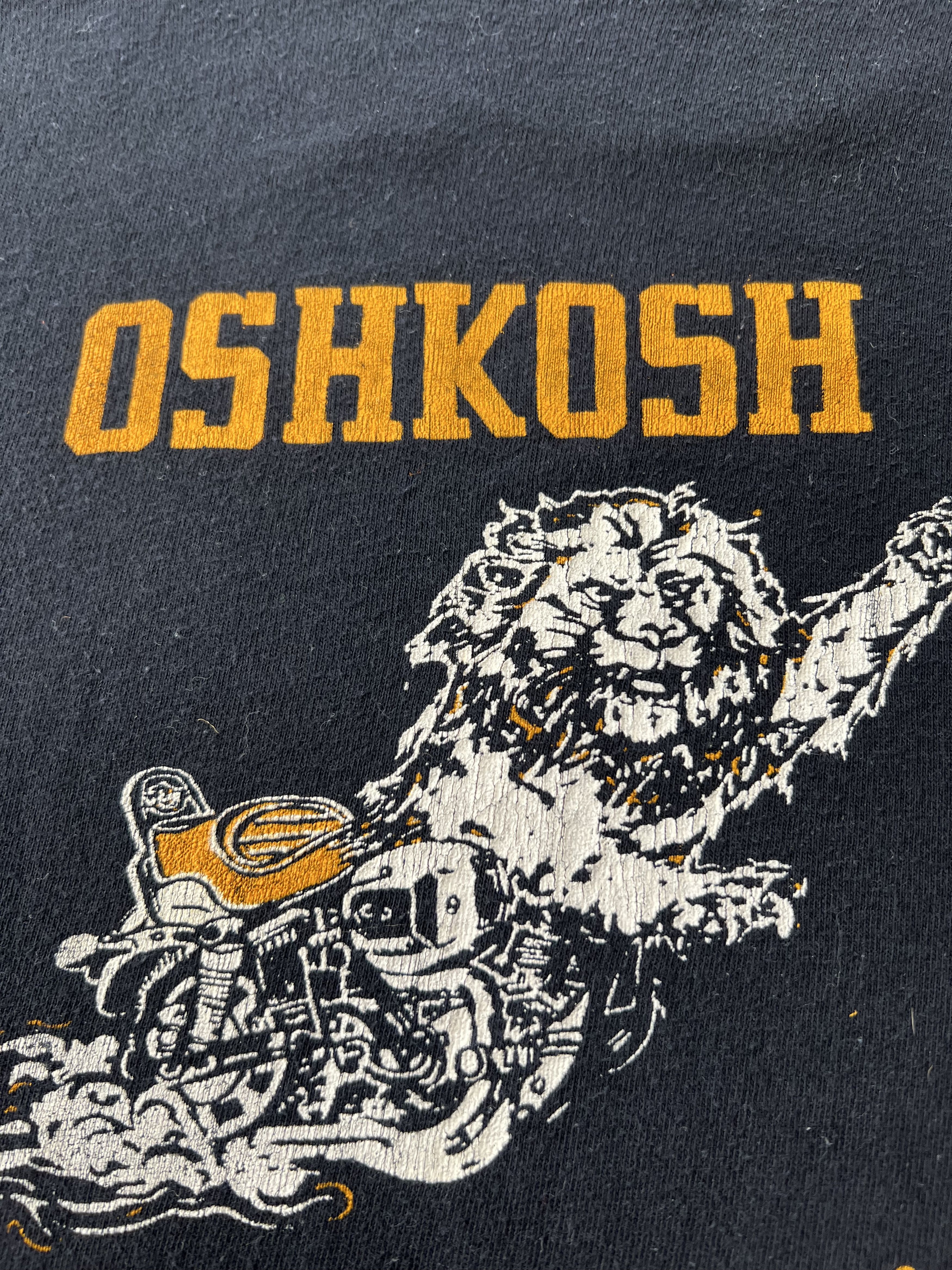 Harley Davidson Vintage 70s 80s Harley Davidson Oshkosh Wisconsin USA Tshirt Size US M / EU 48-50 / 2 - 15 Thumbnail