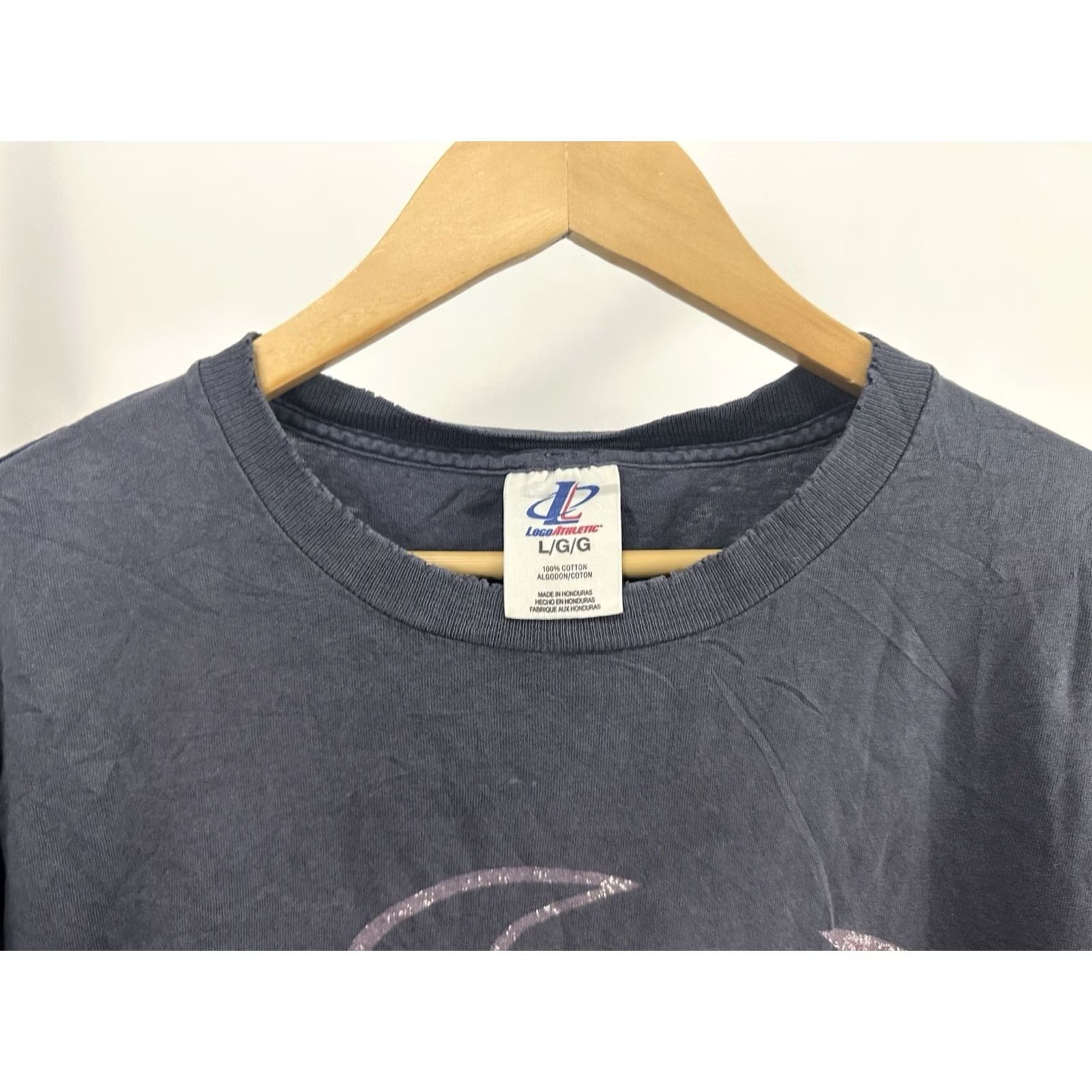 Logo Athletic VINTAGE Houston Texans NFL Football Faded Thrashed Worn T-Shirt L Nike? Size US L / EU 52-54 / 3 - 3 Thumbnail
