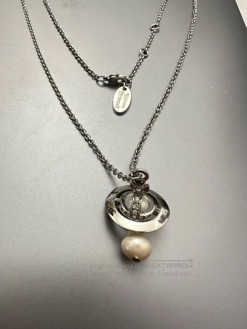 Vivienne Westwood Vivienne Westwood Saturn Necklace Size ONE SIZE - 1 Thumbnail