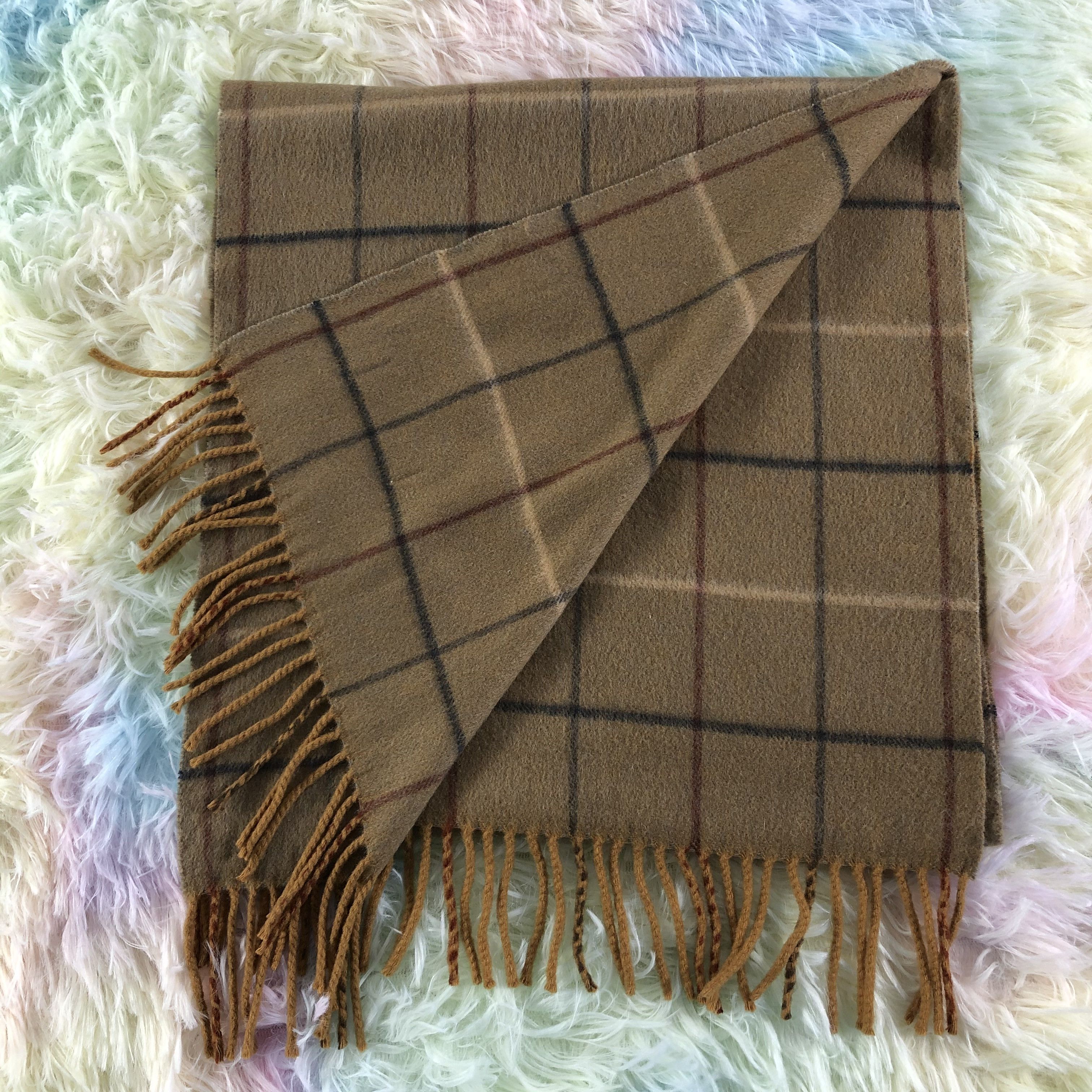 Burberry × Vintage Burberry Scarf / Muffler / Neckwear - KM213 Size ONE SIZE - 5 Thumbnail
