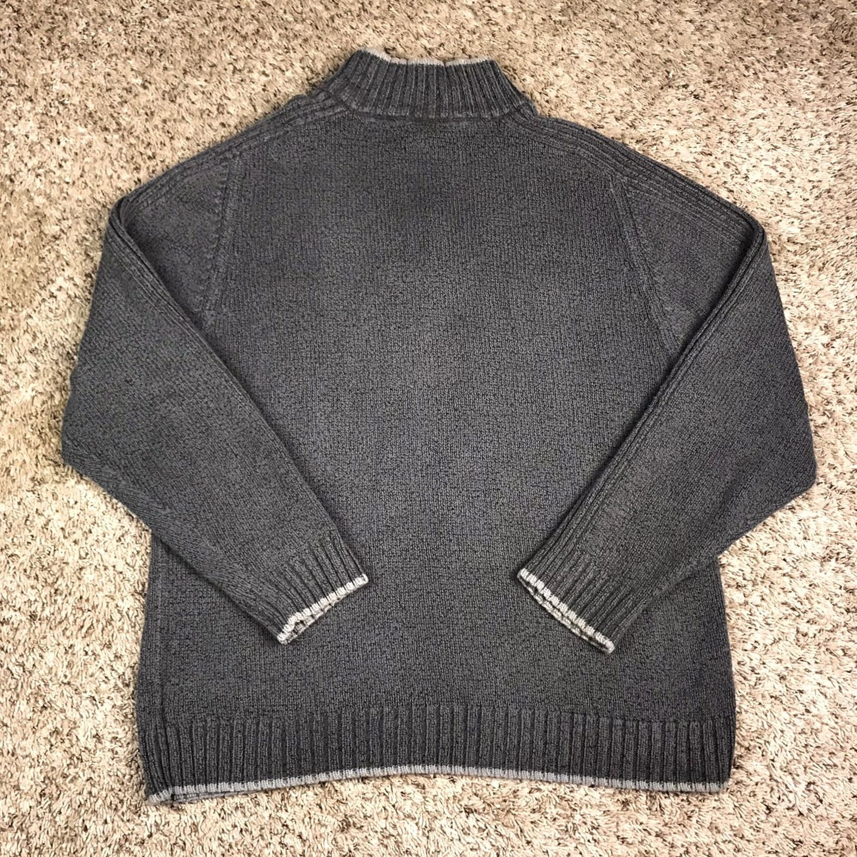 Vintage Columbia XCO Stylish Outdoor Quarter Zip Pullover Gray Knit Sweater Men’s XL Shirt Pullover Gray Mens XL Boardroom-Ready Style Size US XL / EU 56 / 4 - 3 Thumbnail
