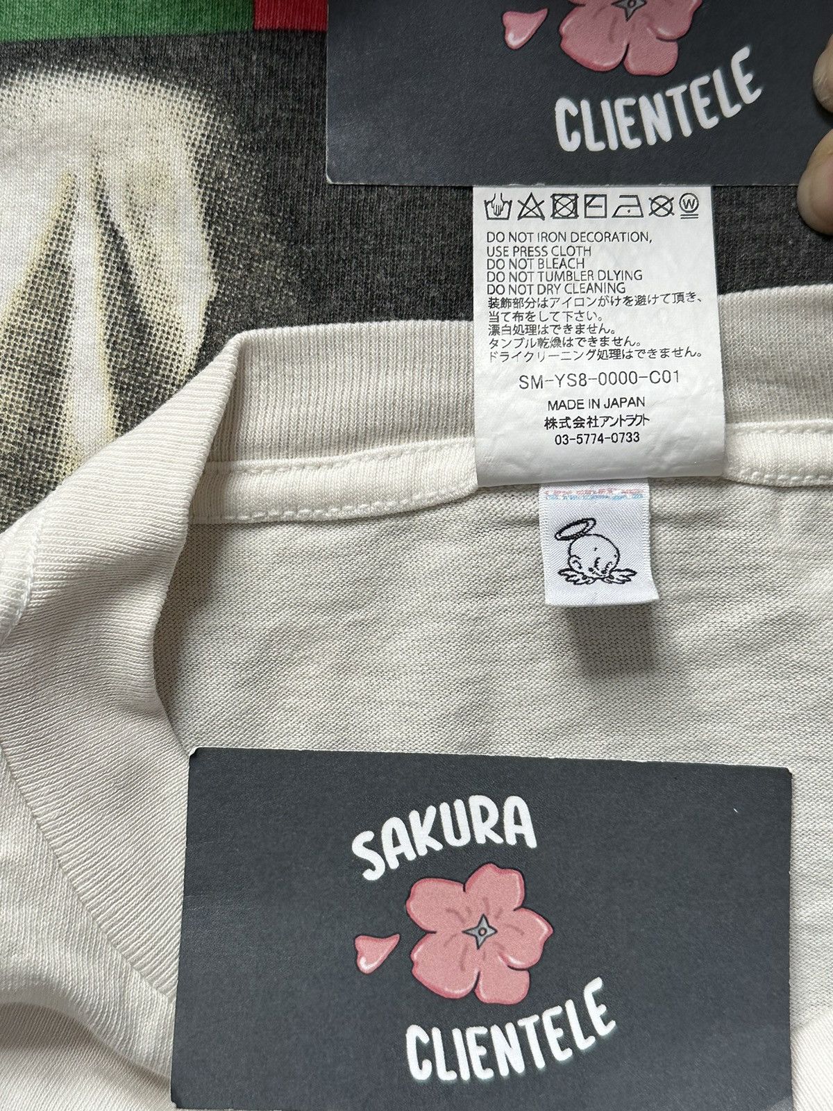 DENIM TEARS × Japanese Brand × Saint Michael Saint Mxxxxxx Michael Denim Tears 2 Lives Crew S/S Tee Shirt Size US XL / EU 56 / 4 - 5 Thumbnail