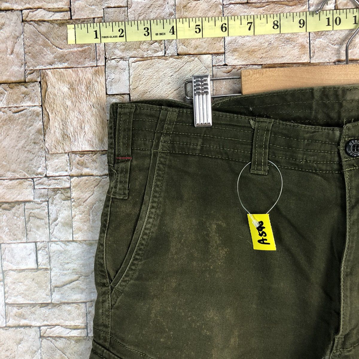 Japanese Brand Genide japan Green utility tactical Cargo Pants #A590 Size US 35 - 7 Thumbnail
