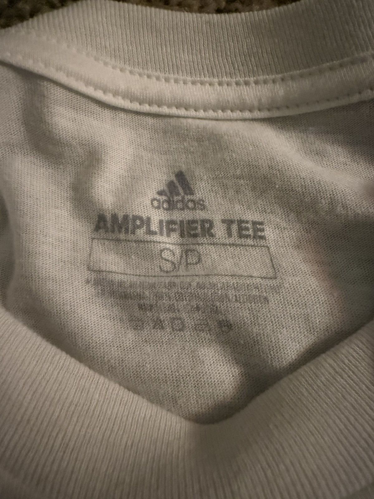 Adidas Adidas S/S Amplifier Logo Shirt White Size Small DS 28L001 Size US S / EU 44-46 / 1 - 4 Thumbnail