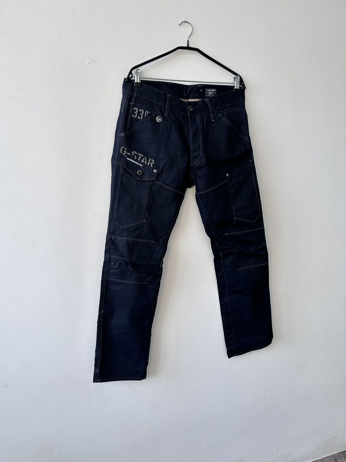 G-Star G-Star Raw 5620 Elwood Tapered Cargo Pants Size 34x32 Biker Size US 34 / EU 50 - 2 Thumbnail