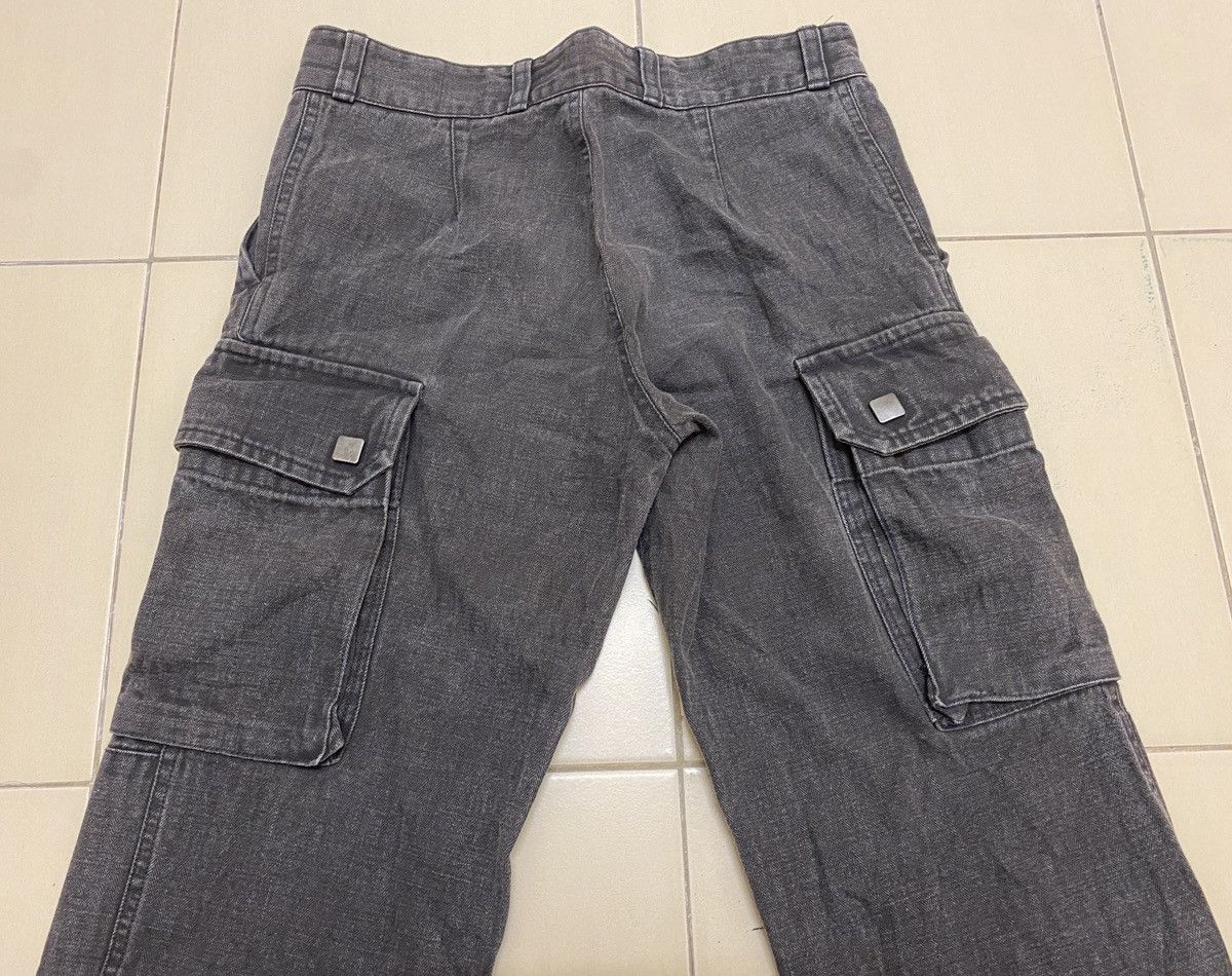 Japanese Brand × RIPVANWINKLE Vintage Y2K Rip Van Winkle Cargo Cropped Pants Size 29" - 7 Thumbnail