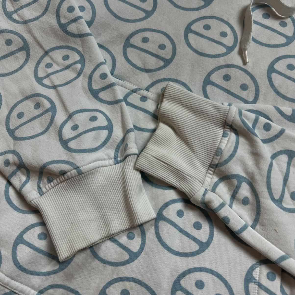Adidas 00s ADIDAS BASIC LOGO VINTAGE Y2K OVERSIZED PULLOVER HOODIE Size US XL / EU 56 / 4 - 7 Thumbnail
