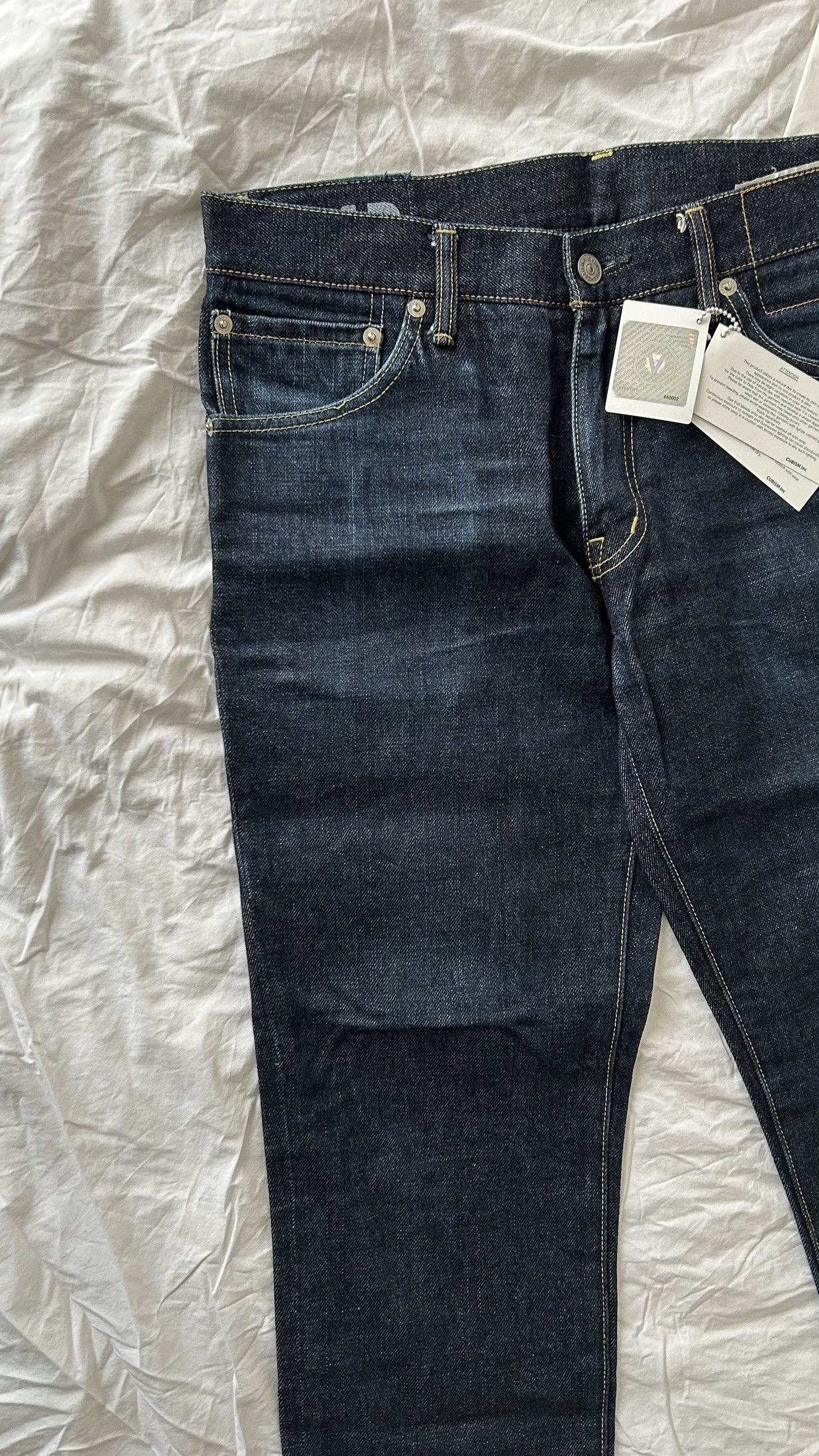 Image of Visvim Fw14 . F.i.l. Exclusive . Social Sculpture 04 Unwashed in Indigo, Men's (Size 30)