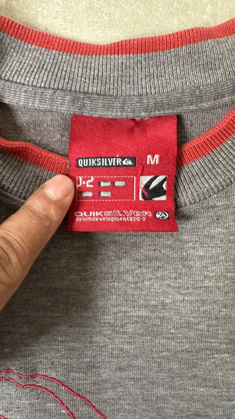Quiksilver VINTAGE QUIKSILVER DENIM DEVELOPMENT SWEATSHIRT Size US M / EU 48-50 / 2 - 5 Thumbnail
