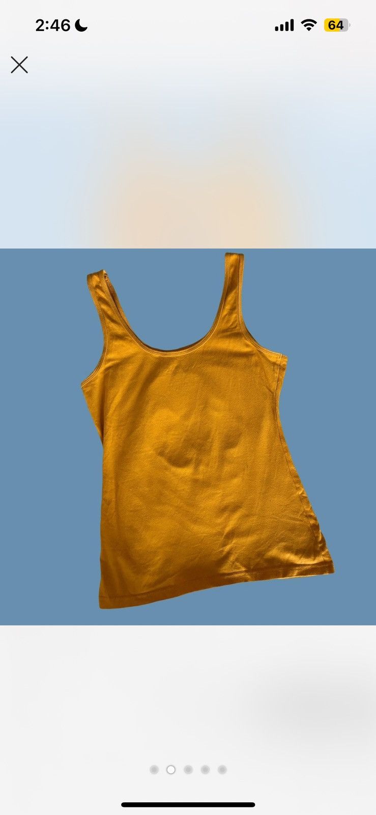 Guess × Vintage Fitted Designer Tank Top Size XS / US 0-2 / IT 36-38 - 2 Thumbnail