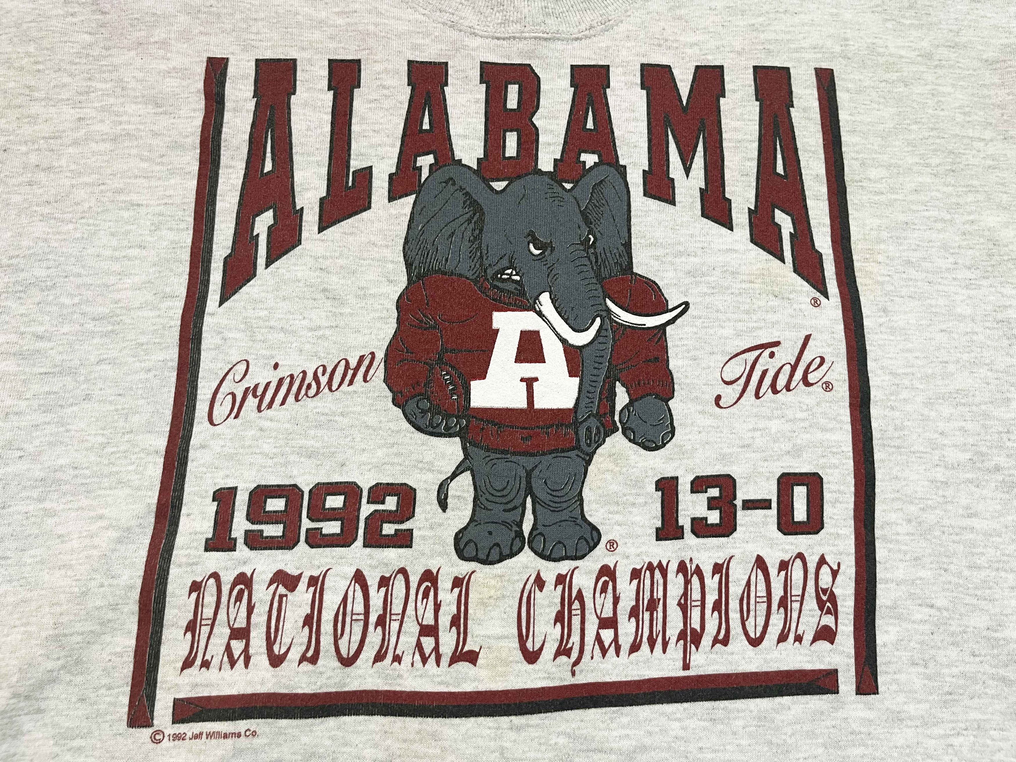 Jerzees Vintage Jerzees Alabama Crimson Tide Crewneck Sweatshirt Size US XL / EU 56 / 4 - 2 Thumbnail