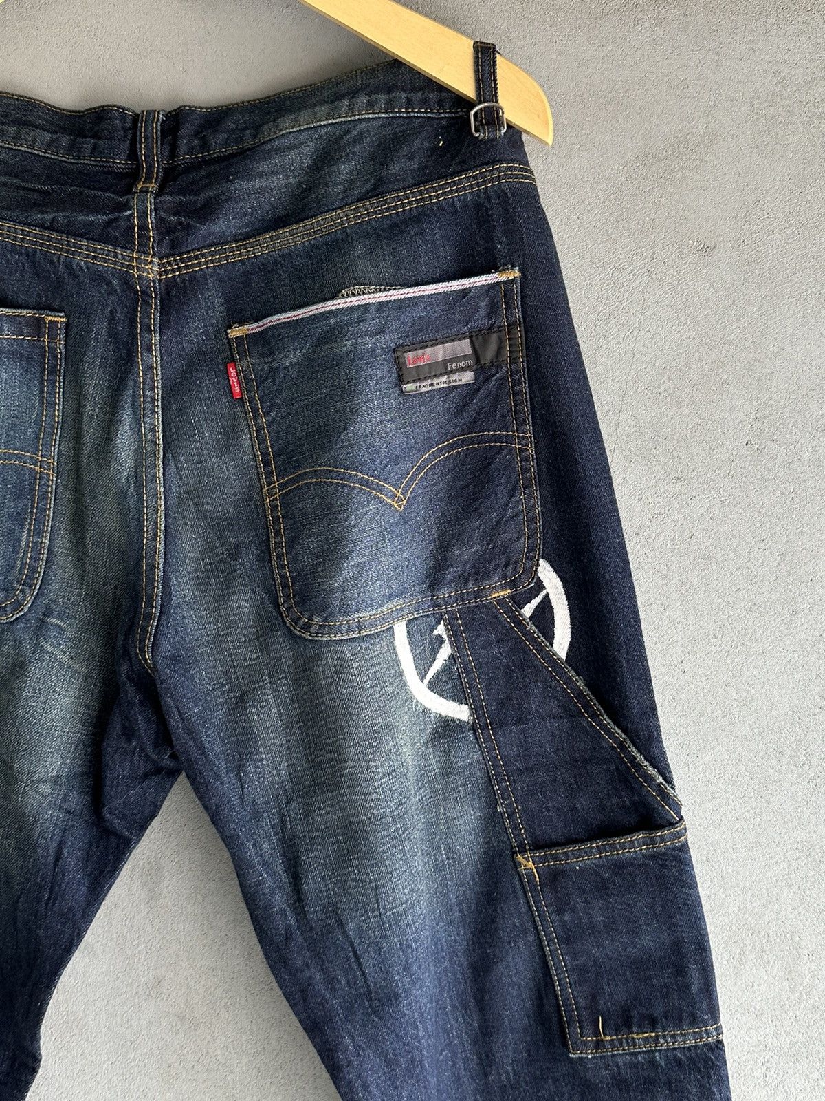 Fragment Design × Levi's Levis Fragment Design Carpanter Denim Pants Size US 34 / EU 50 - 5 Thumbnail