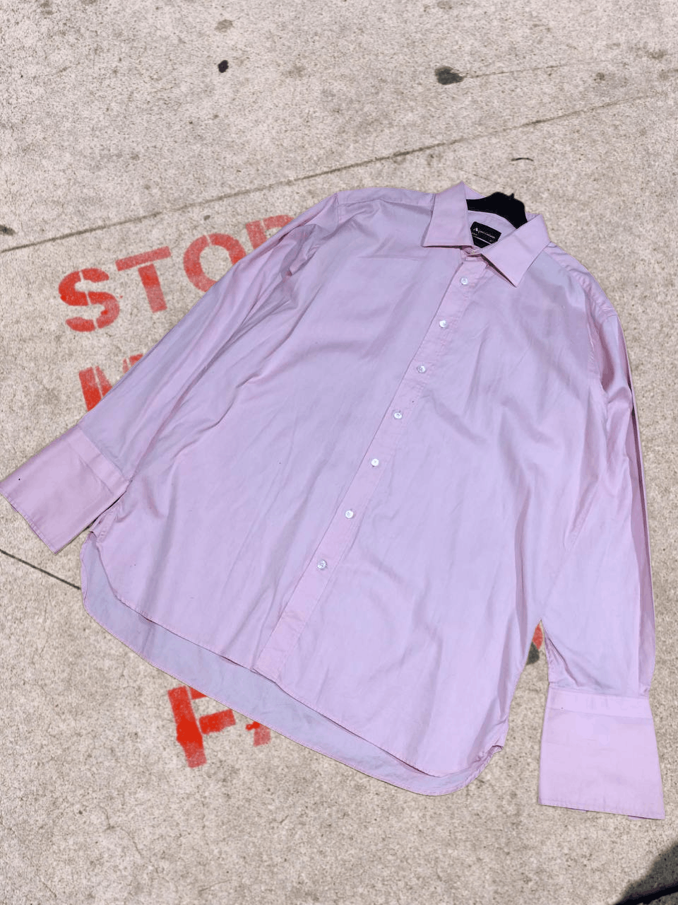 Aquascutum Aquascutum Shirt Button-Up Long Sleeve Cufflinks Size US XXL / EU 58 / 5 - 1 Thumbnail