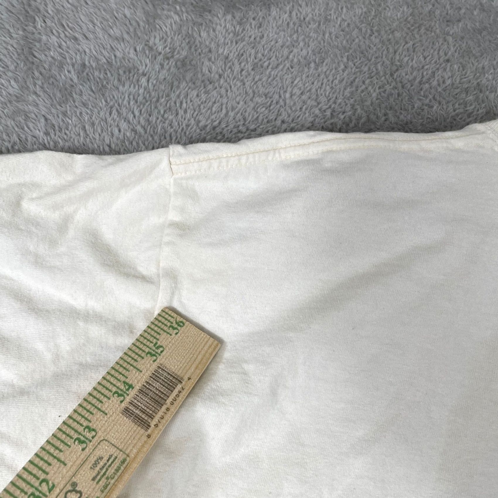 Gildan VINTAGE The Bunker Shirt XL White Payback is a Bitch Y2K 9/11 Mens Size US XL / EU 56 / 4 - 4 Thumbnail