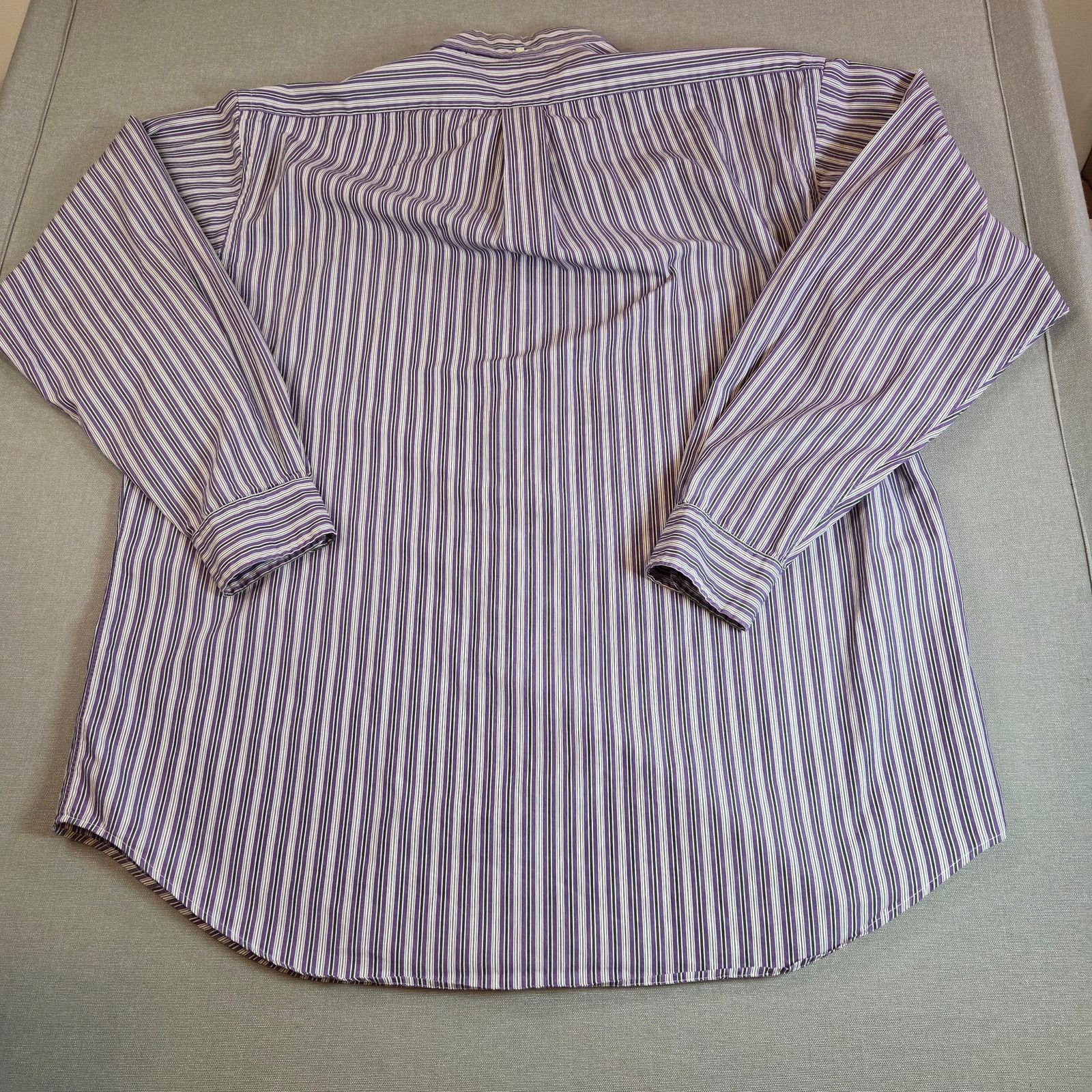 Ralph Lauren Ralph Lauren Blake Striped Shirt L Hong Kong Size US L / EU 52-54 / 3 - 2 Thumbnail