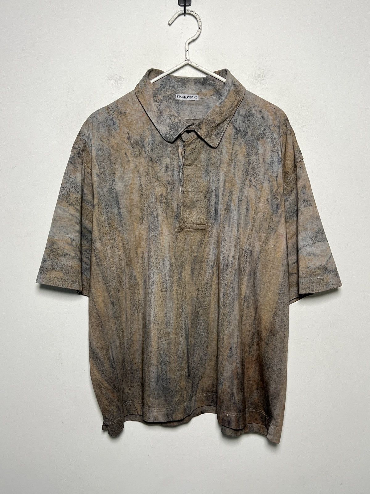Stone Island stone island 90s dyed polo Size US M / EU 48-50 / 2 - 1 Thumbnail