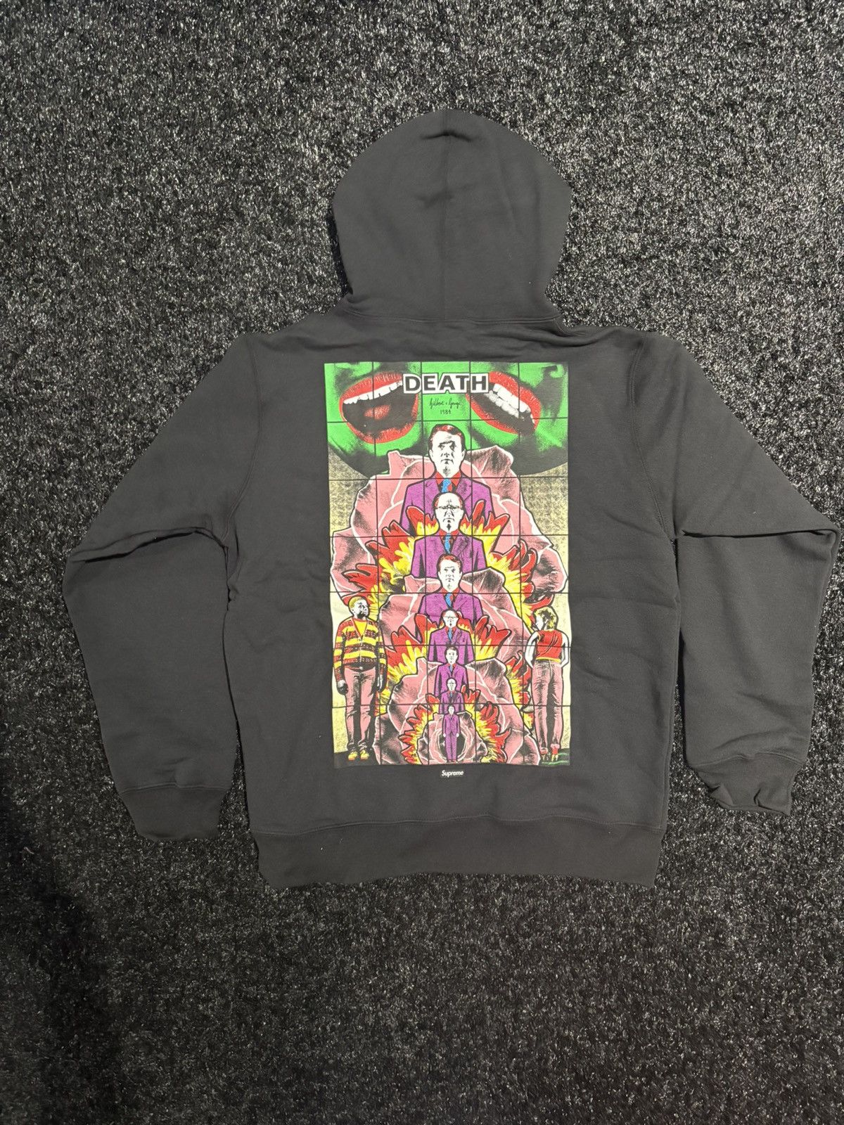 Supreme Gilbert & George DEATH Hoodie