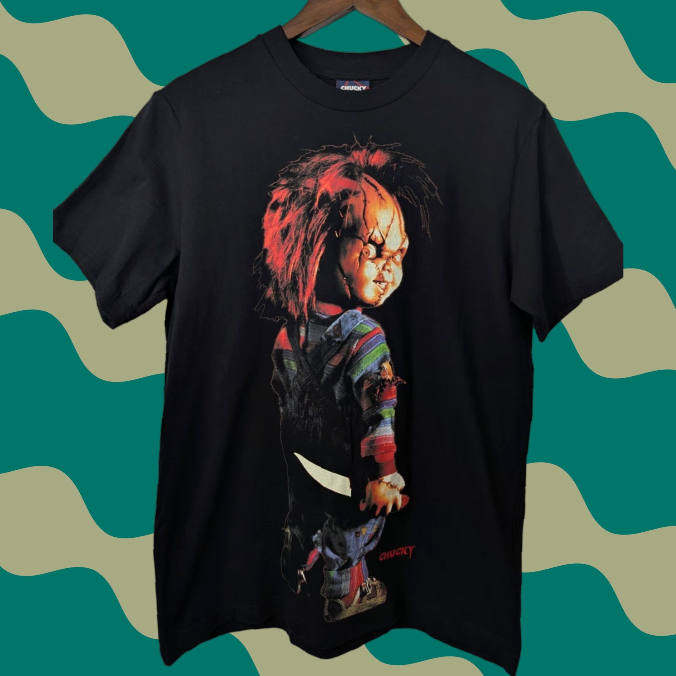 Palace CHUCKY X SHOE PALACE T-Shirt Men’s Size Small Black Childs Play Slasher Horror Size US S / EU 44-46 / 1 - 1 Thumbnail
