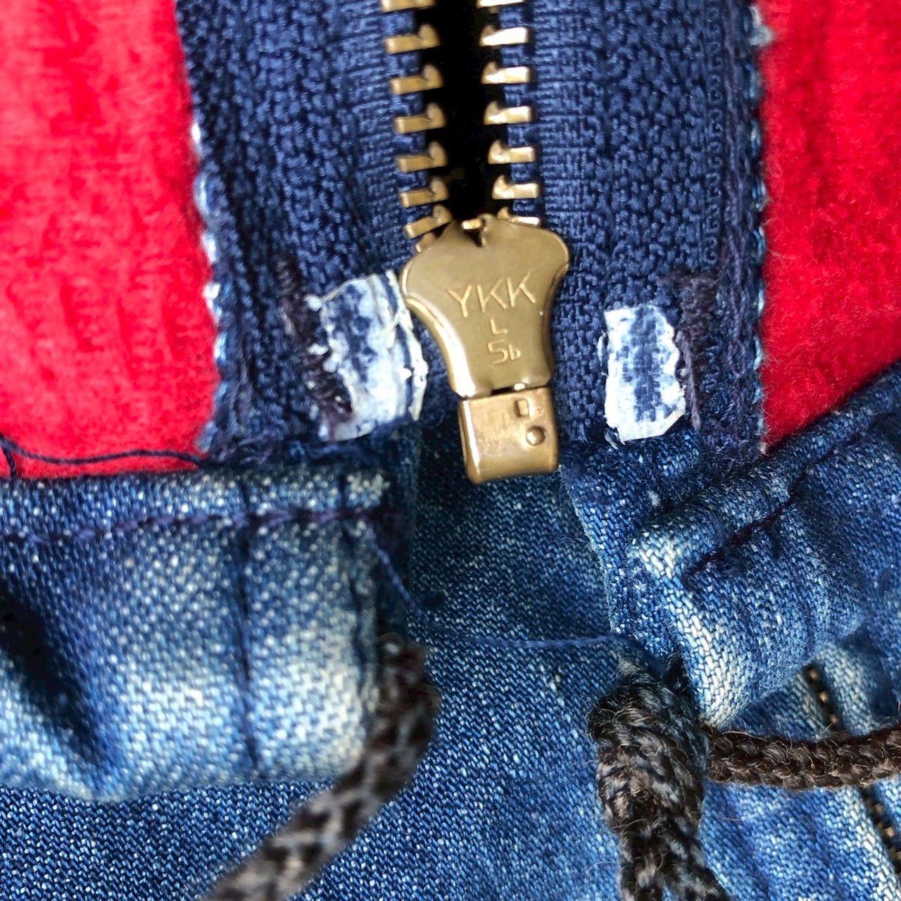 Carhartt Vintage Y2K Carhartt Denim Hoodie Jacket USA Red Lining Size US S / EU 44-46 / 1 - 9 Thumbnail