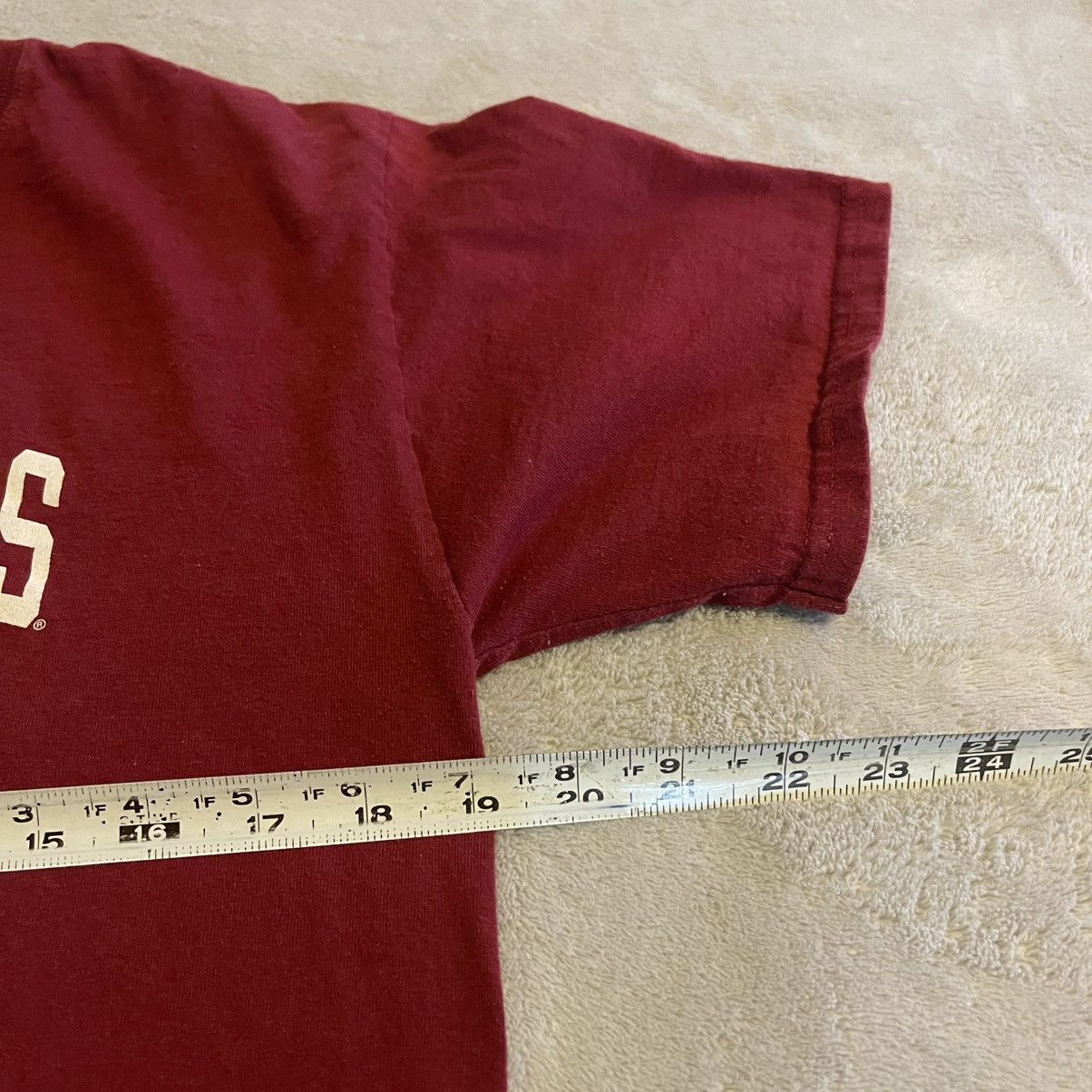 Hanes WSU Cougars Shirt Men Medium Red Football Sportswear NCAA Size US M / EU 48-50 / 2 - 4 Thumbnail