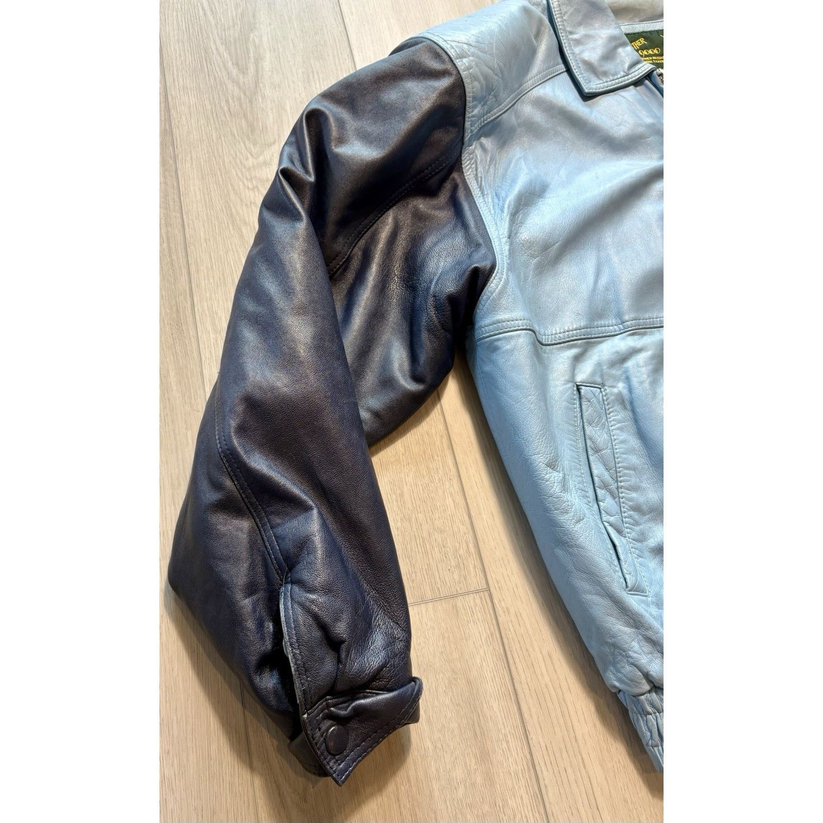 Leather VTG 90s Old School University Streetwear XL Leather Jacket Size US XL / EU 56 / 4 - 7 Thumbnail