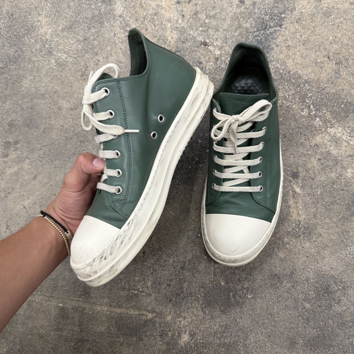 Rick Owens Rick Owen’s mainline green ramones Size US 11.5 / EU 44-45 - 4 Thumbnail