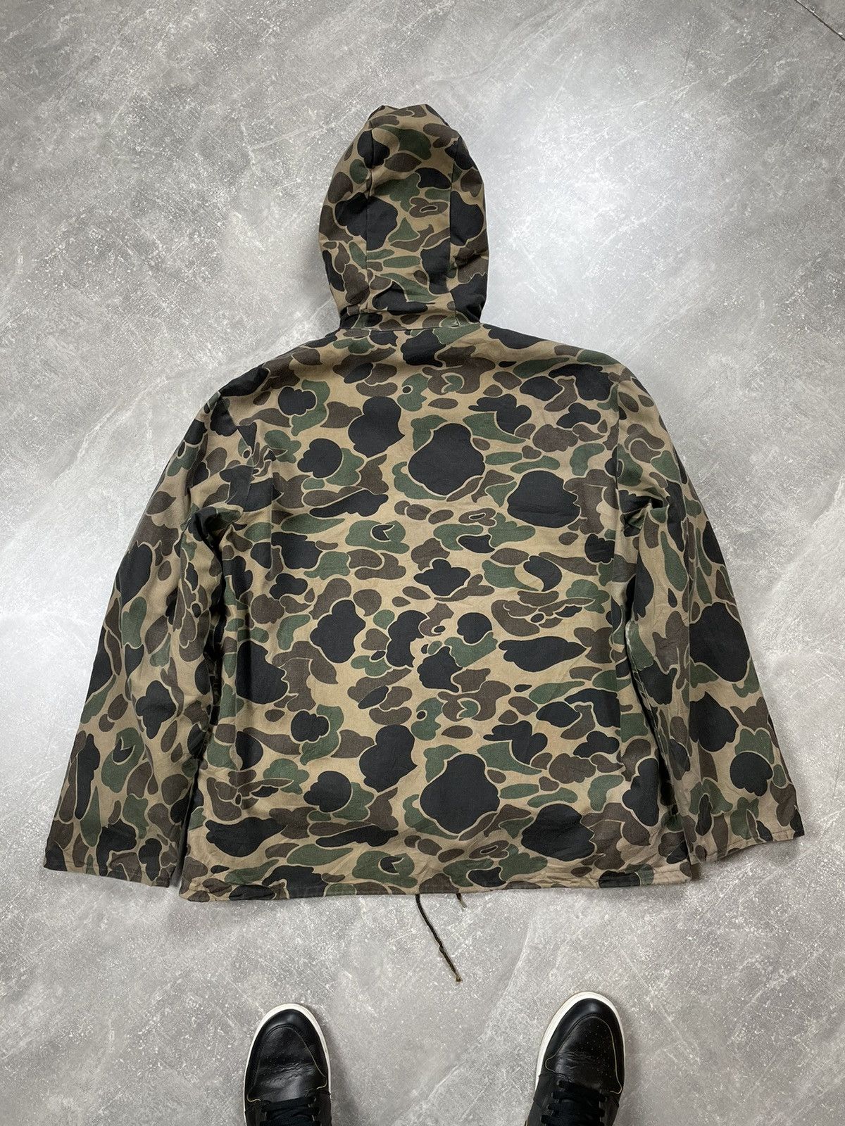 Vintage Rare Military Cotton Camo Linned Zip Jacket Made in USA Size US M / EU 48-50 / 2 - 5 Thumbnail