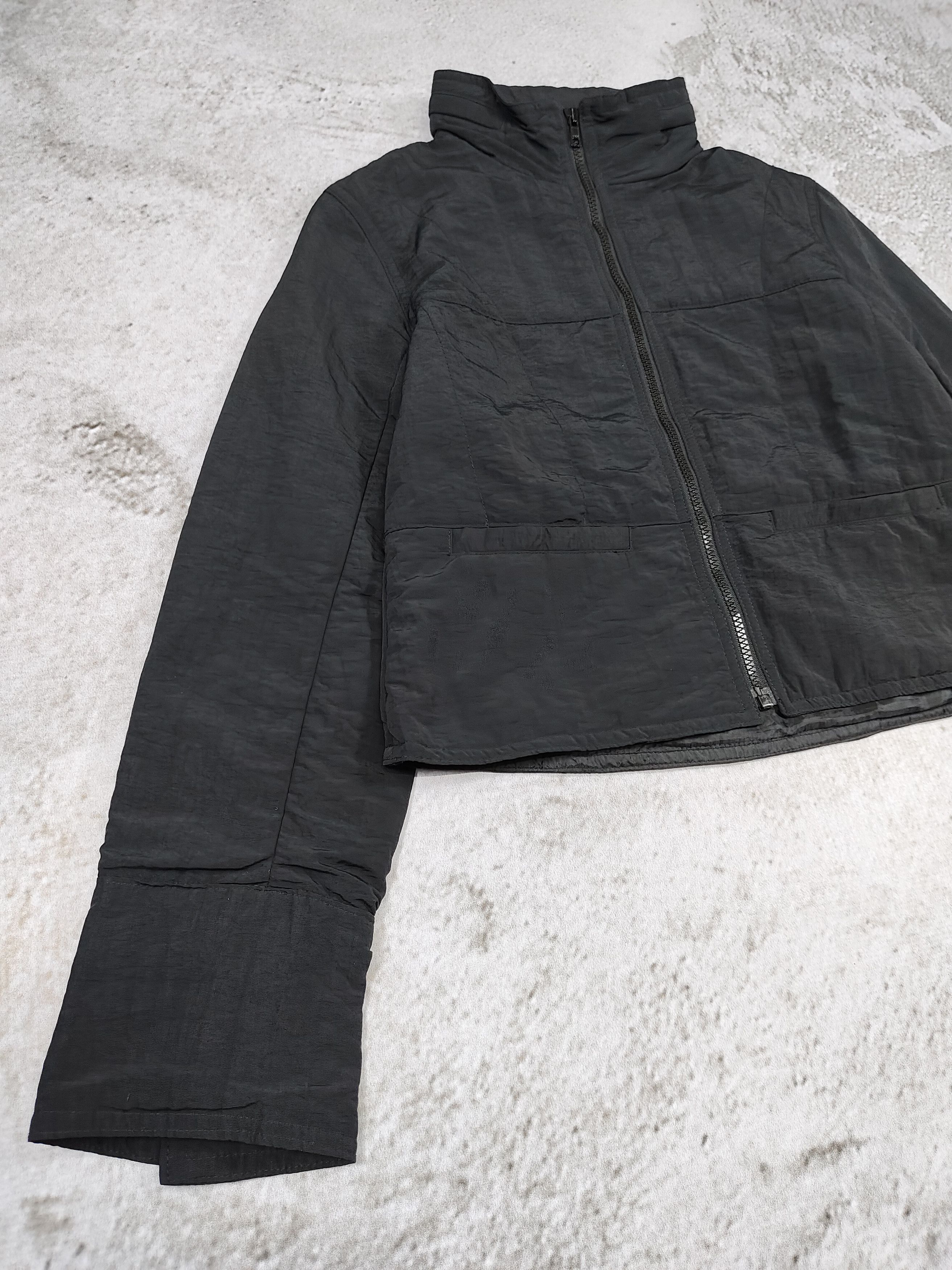 Japanese Brand 00s Nice Claup🇯🇵Minimalist Hidden Hoodie Cropped Jacket Size M / US 6-8 / IT 42-44 - 4 Thumbnail