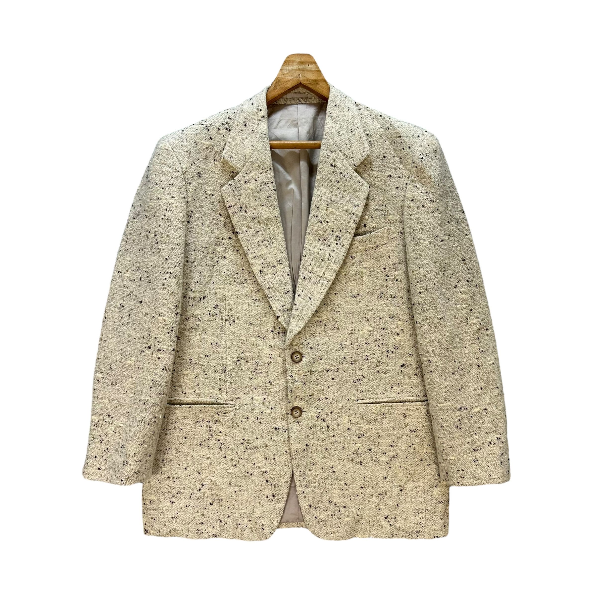 Lanvin 90s LANVIN PARIS Sandy Tailored Suit Jacket Blazer #A67-1610 Size 46R - 1 Thumbnail