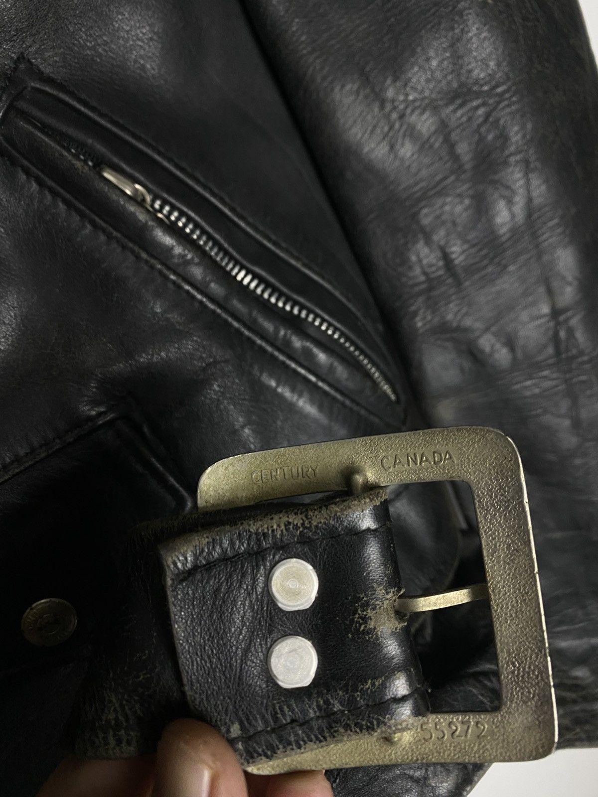 Schott Rare Vintage 80s Schott Perfecto Double Collar Size 40 Size US L / EU 52-54 / 3 - 16 Thumbnail